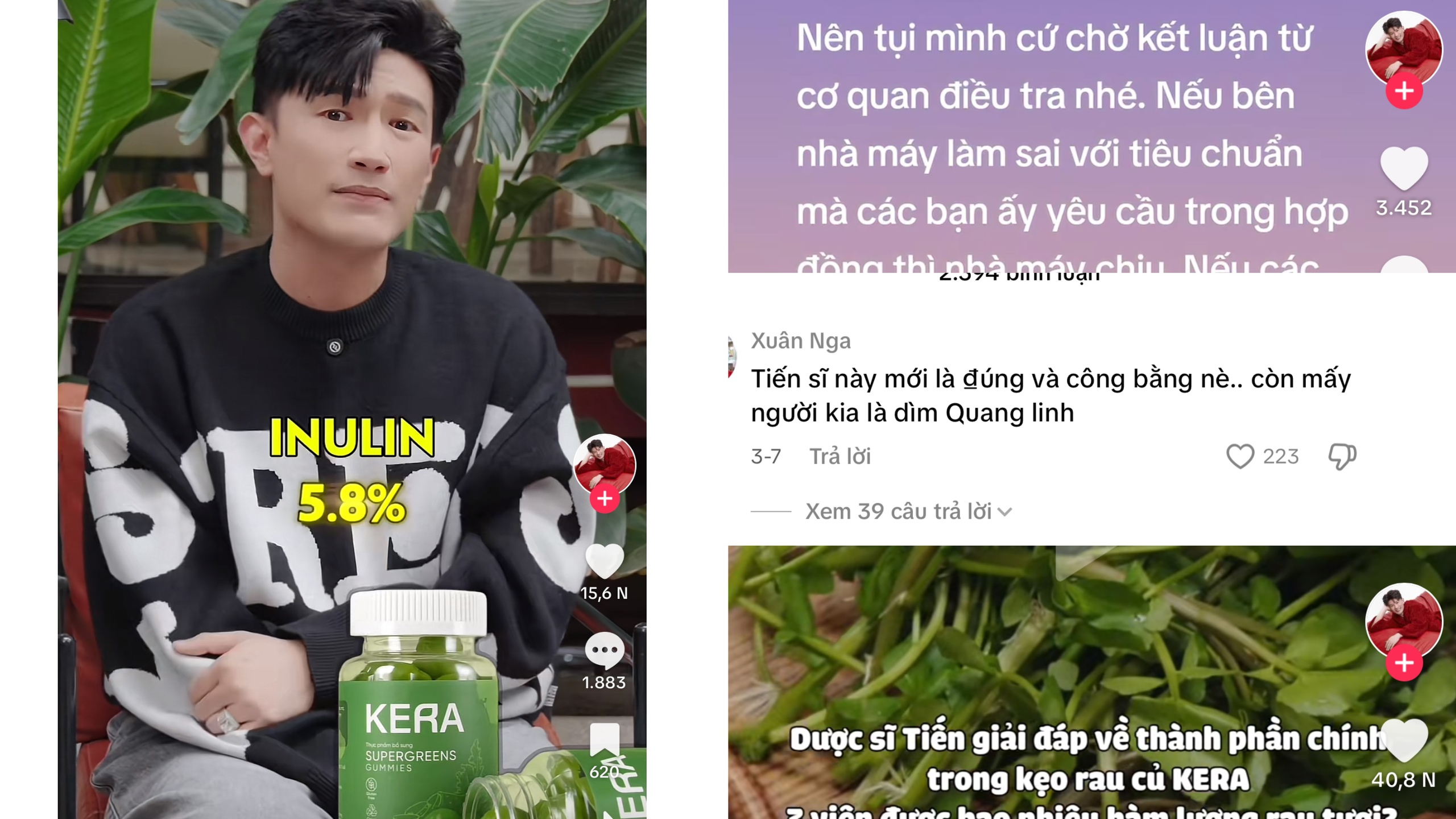 Vụ kẹo rau củ Kera: Dược sĩ Tiến có mục đích gì?- Ảnh 1.