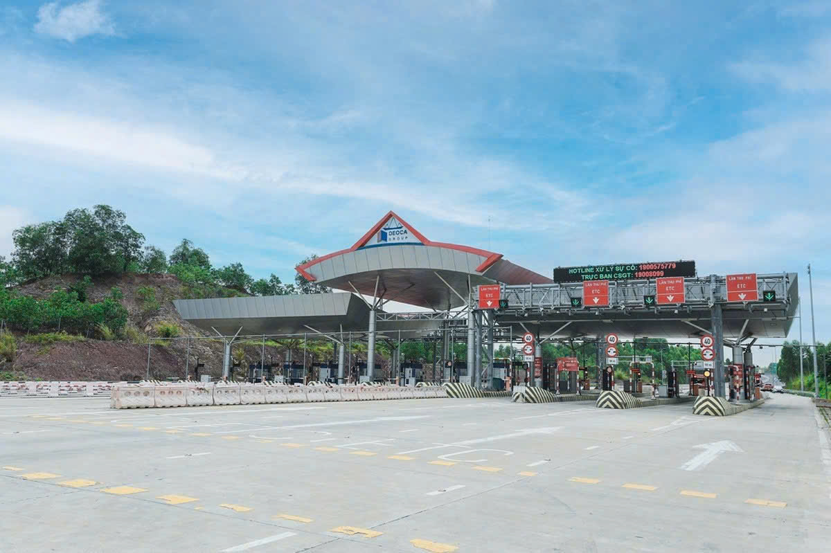 Kể từ ngày 10-4, thu phí nút giao liên thông thị trấn Vôi, Bắc Giang- Ảnh 1.