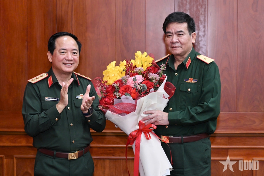 Bàn giao chức trách, nhiệm vụ Bí thư Đảng ủy, Chính ủy Tổng cục II- Ảnh 5.