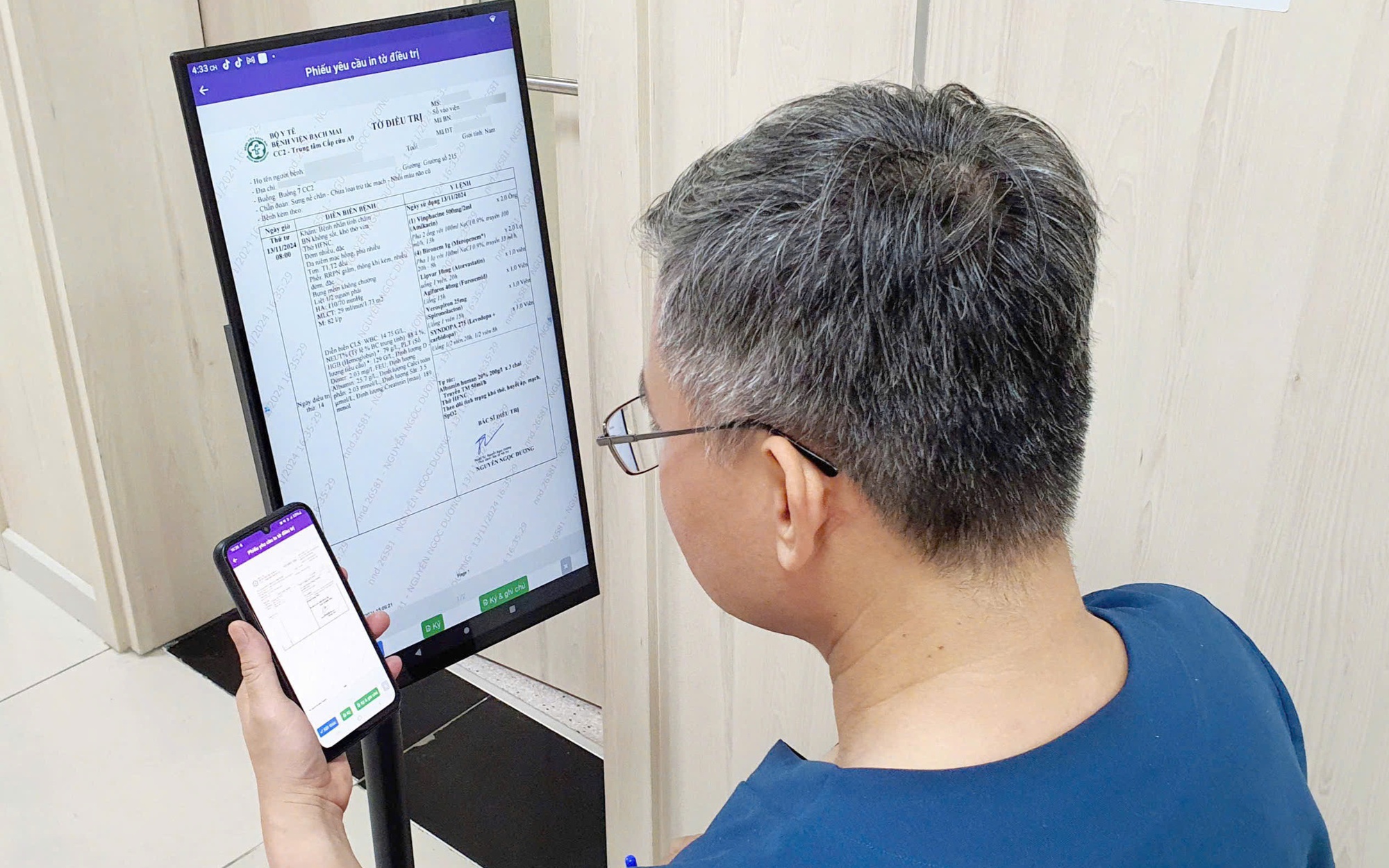 Viện phí sẽ tính thêm chi phí công nghệ thông tin