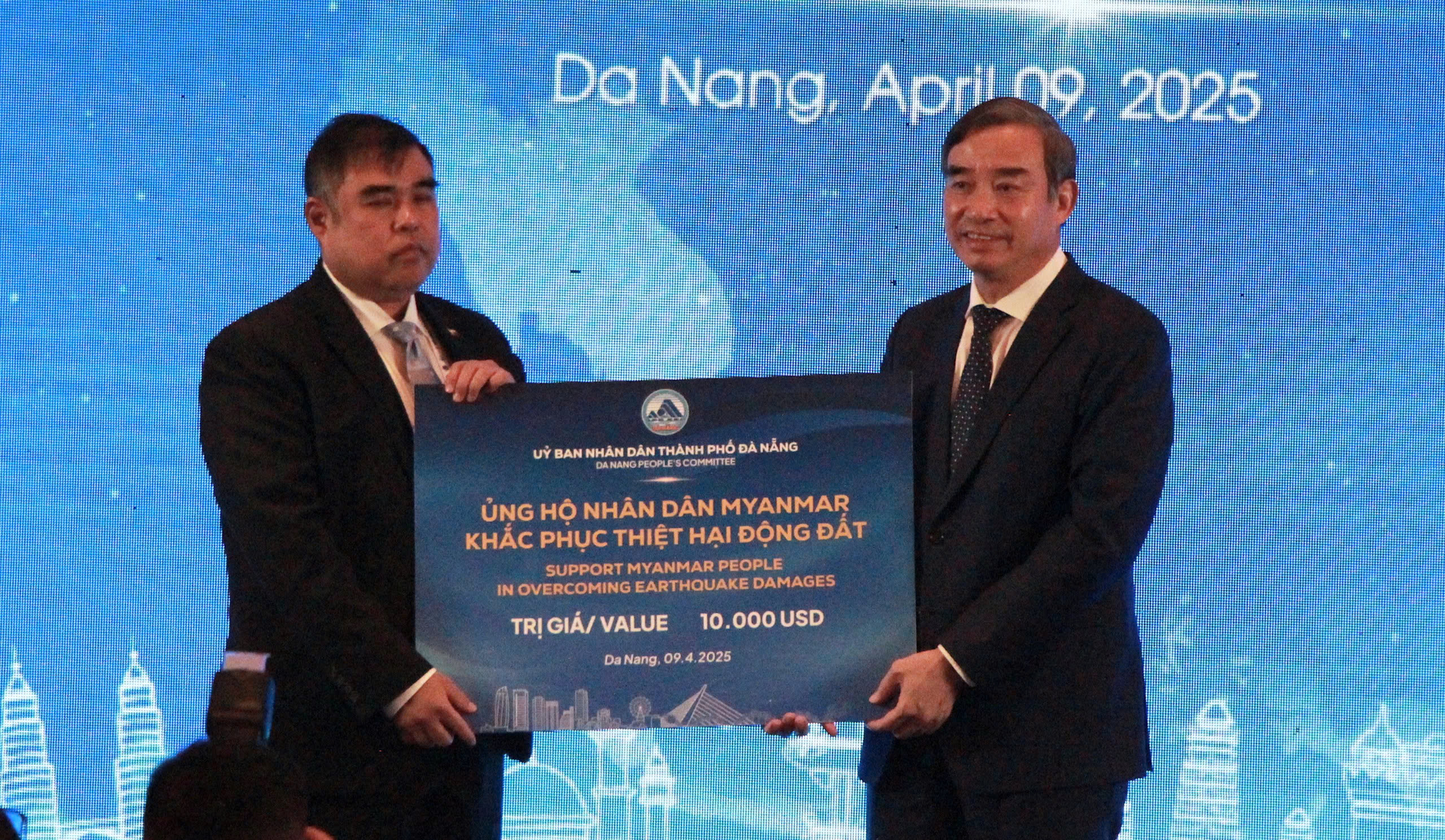 Đà Nẵng ủng hộ Myanmar 10.000 USD khắc phục hậu quả động đất- Ảnh 1.