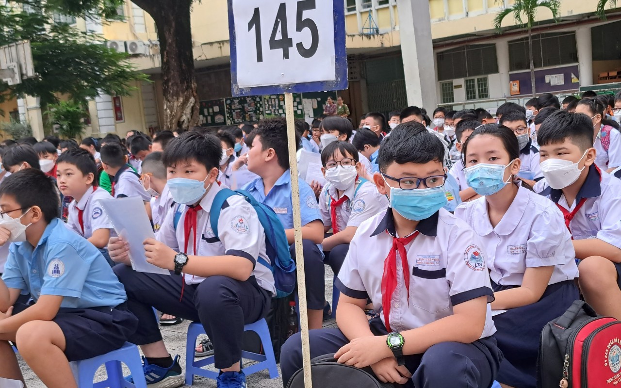Dạy 2 buổi/ngày bậc trung học ở TP HCM đạt 93%