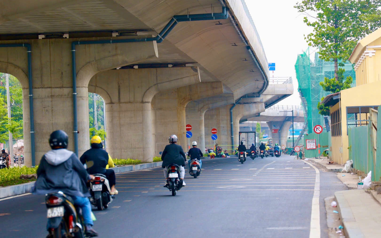 Hình ảnh hạ tầng nội đô TP HCM trước sự kiện lớn