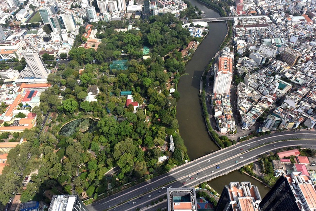 Ho Chi Minh City shines in stunning aerial views- Ảnh 1.