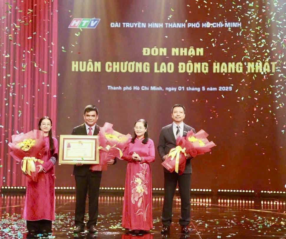 HTV đón nhận Huân chương Lao động hạng Nhất nhân 50 năm phát sóng- Ảnh 1.