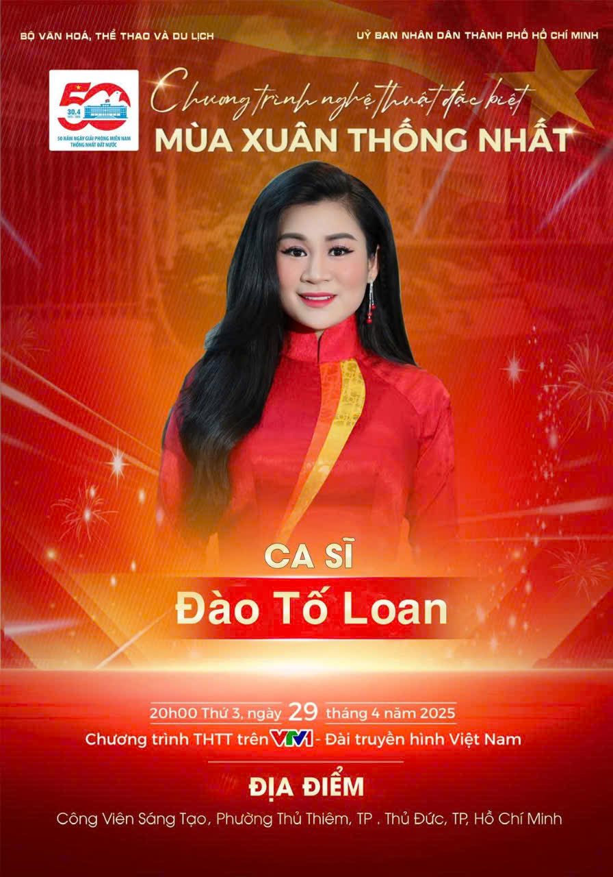 Áo dài NTK Quỳnh Paris xuất hiện trong chương trình "Mùa xuân thống nhất"- Ảnh 3.