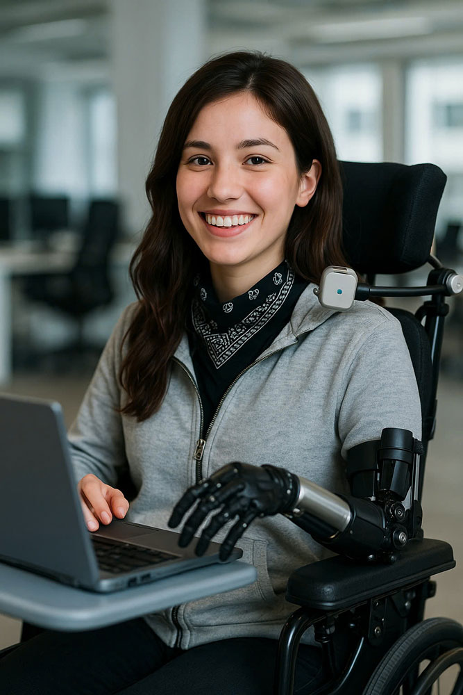 Ứng dụng AI cho người yếu thế - Ảnh 1.