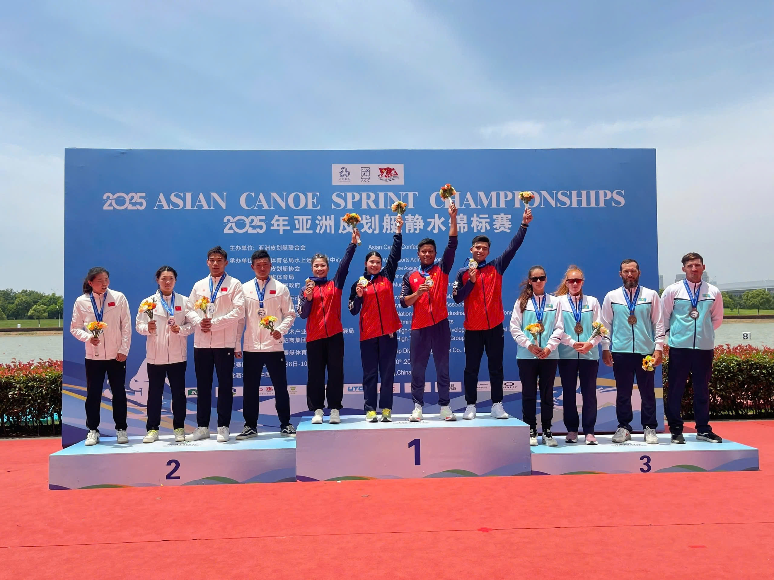 Canoeing Việt Nam xếp hạng ba toàn đoàn châu Á- Ảnh 1.