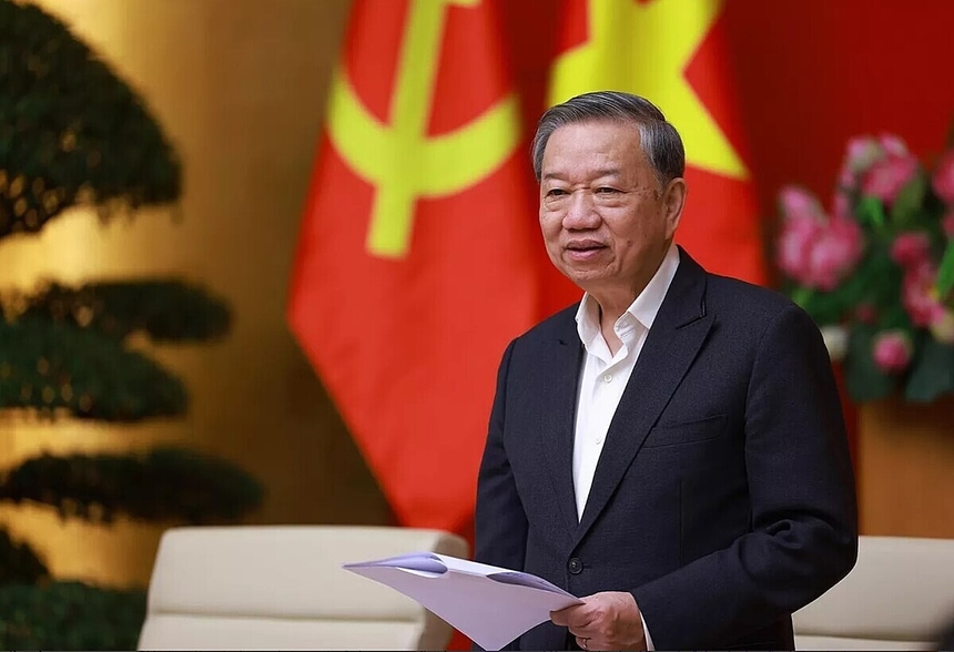 Tổng B&iacute; thư T&ocirc; L&acirc;m: X&acirc;y dựng đội ngũ doanh nh&acirc;n thật sự trở th&agrave;nh "chiến sĩ" tr&ecirc;n mặt trận kinh tế- Ảnh 1.