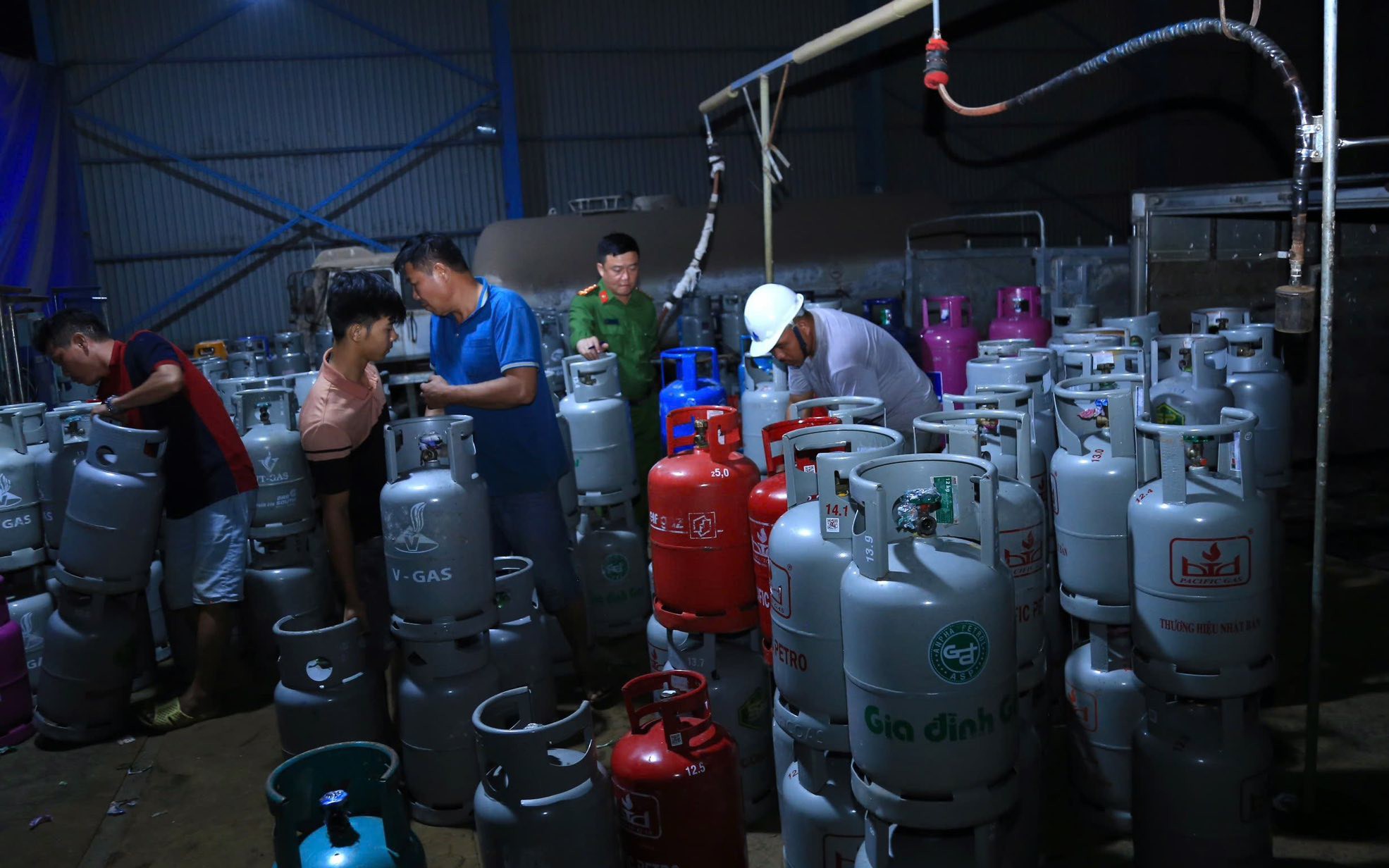 “Giật mình” kết quả kiểm tra các cơ sở kinh doanh gas lớn ở TP Biên Hòa, Đồng Nai