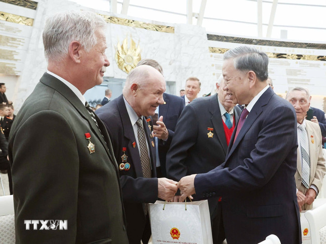 Tổng B&iacute; thư T&ocirc; L&acirc;m: Vun đắp t&igrave;nh hữu nghị Việt Nam-Belarus ng&agrave;y c&agrave;ng bền chặt- Ảnh 3.