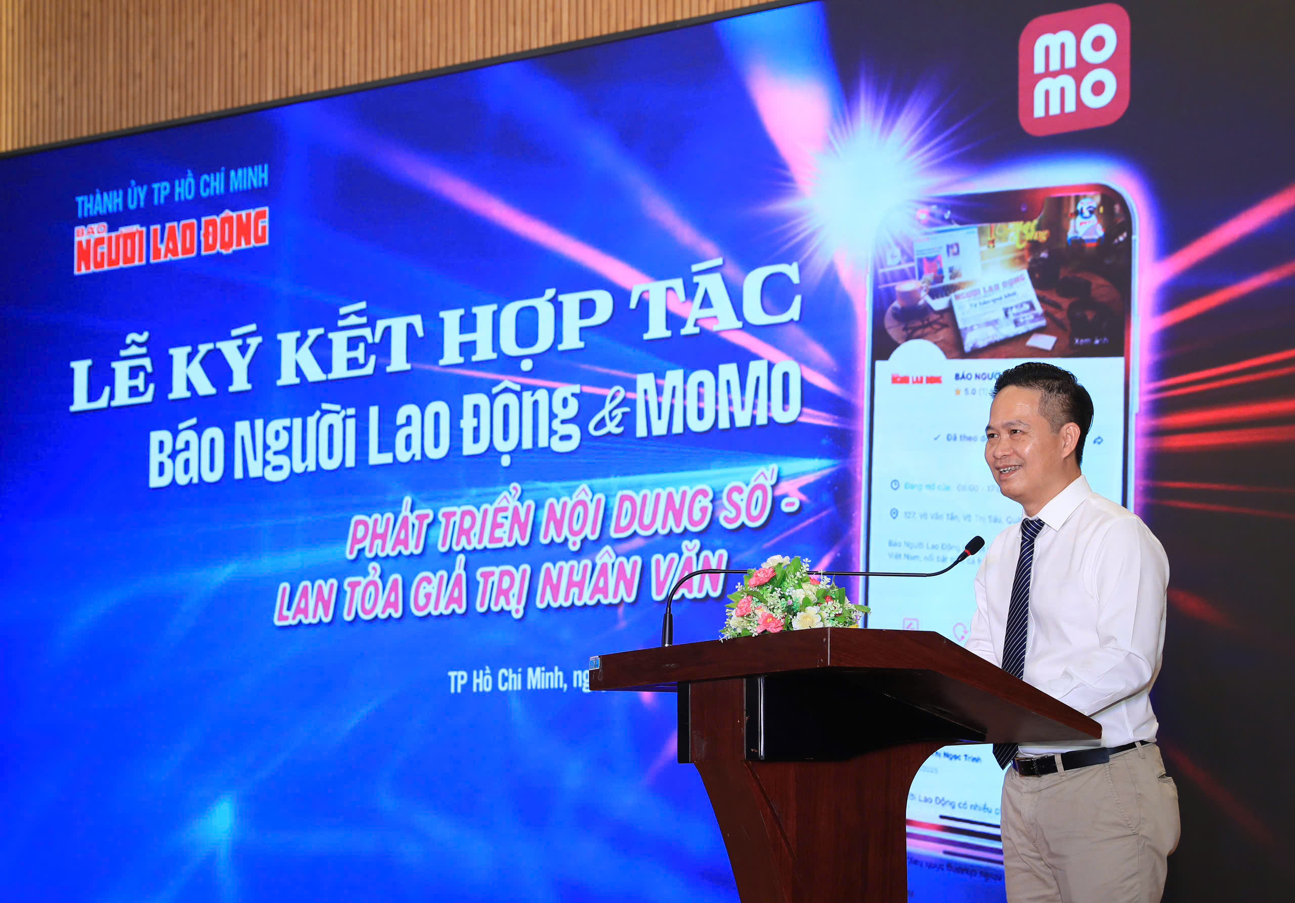 Báo Người Lao Động chính thức có mặt trên siêu ứng dụng MoMo - Ảnh 2.