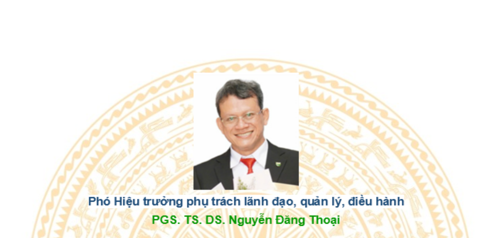 PGS-TS-BS Nguyễn Thanh Hiệp kh&ocirc;ng c&ograve;n l&agrave; Hiệu trưởng Trường ĐH Y khoa Phạm Ngọc Thạch - Ảnh 1.
