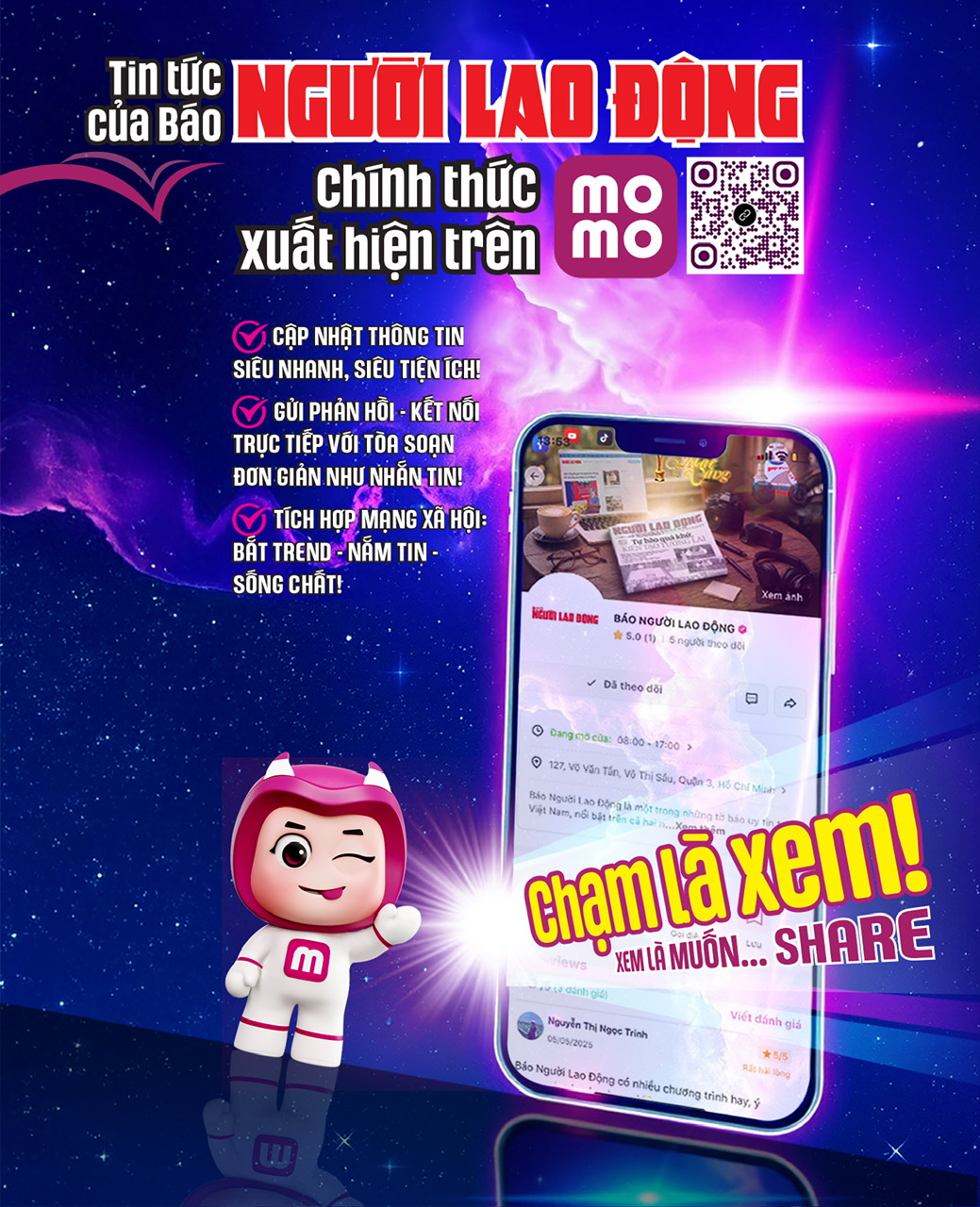 Báo Người Lao Động chính thức có mặt trên siêu ứng dụng MoMo - Ảnh 7.