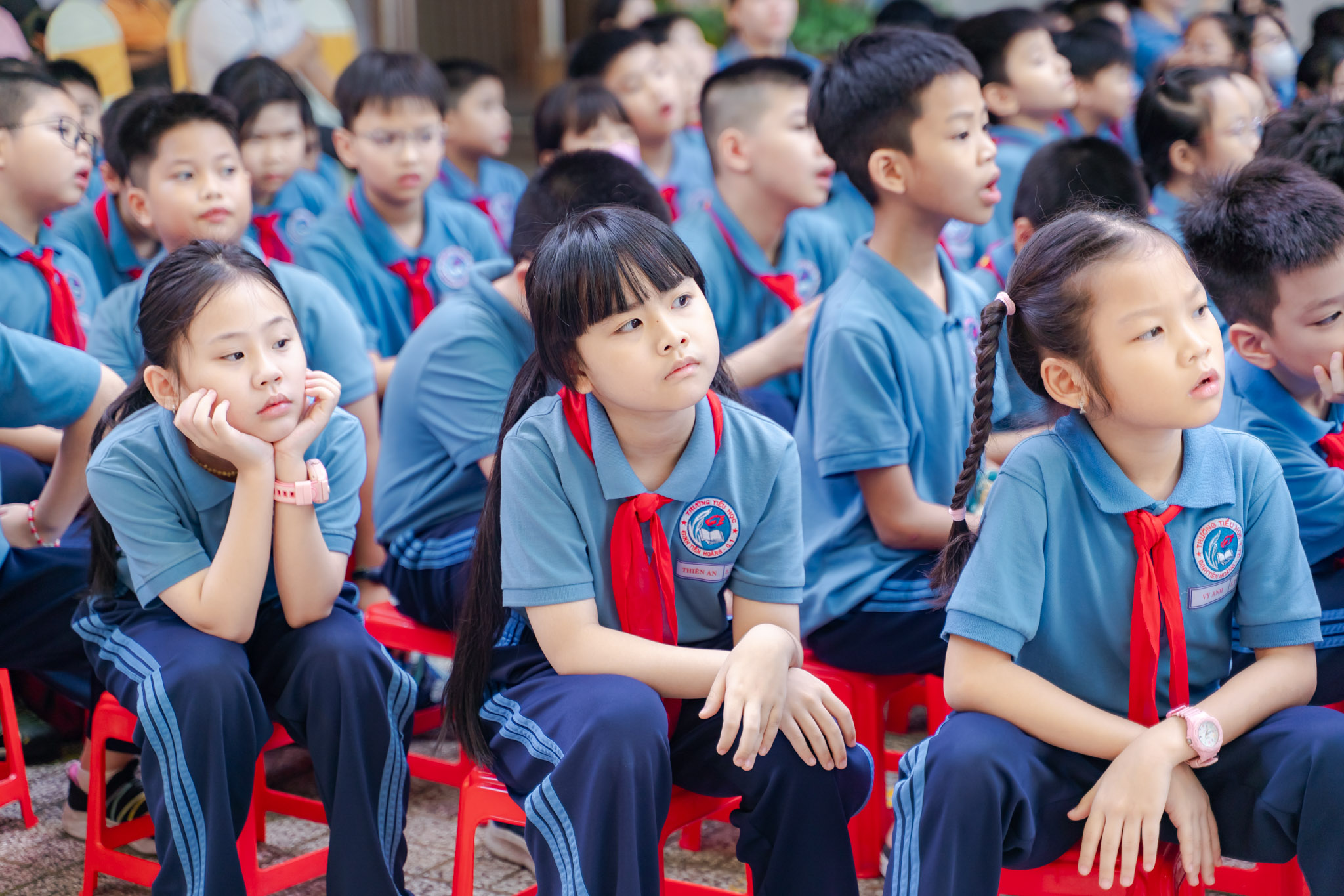VIDEO: Buổi học lịch sử th&uacute; vị tại trường Tiểu học Đinh Ti&ecirc;n Ho&agrave;ng - Ảnh 9.