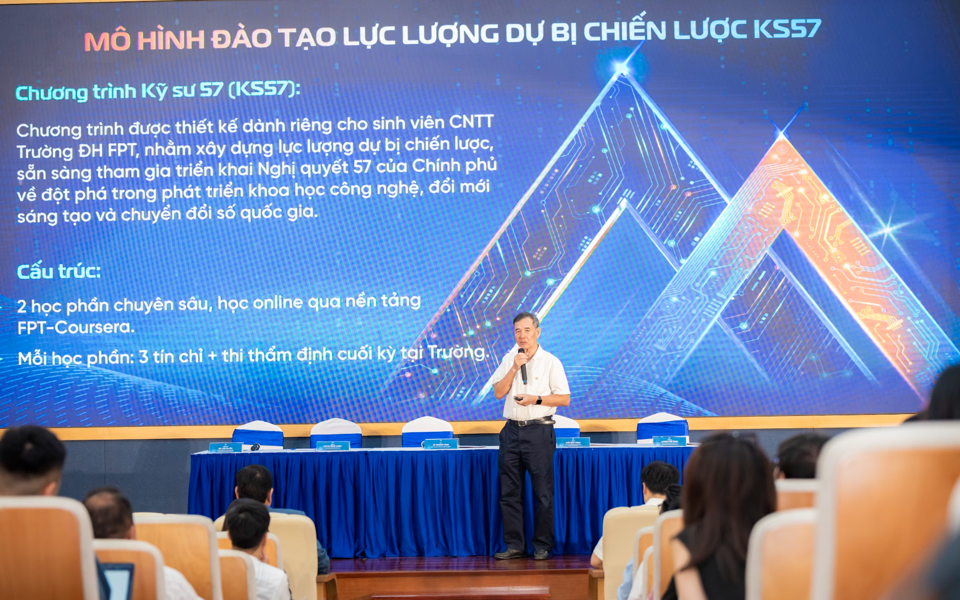 Trường ĐH FPT bổ sung chương trình đào tạo lực lượng dự bị chiến lược thực thi Nghị quyết 57/NQ-TW