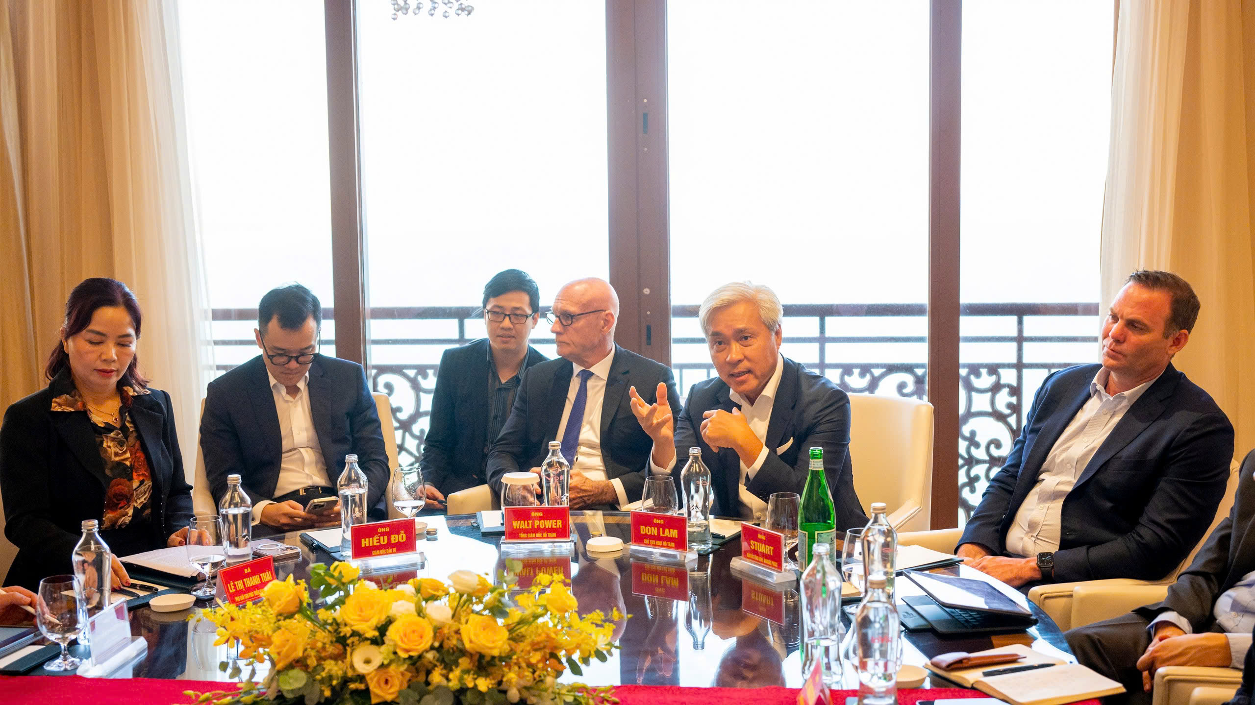 L&atilde;nh đạo TP HCM v&agrave; tỉnh B&agrave; Rịa - Vũng T&agrave;u l&agrave;m việc với C&ocirc;ng ty TNHH Dự &aacute;n Hồ Tr&agrave;m - Ảnh 2.