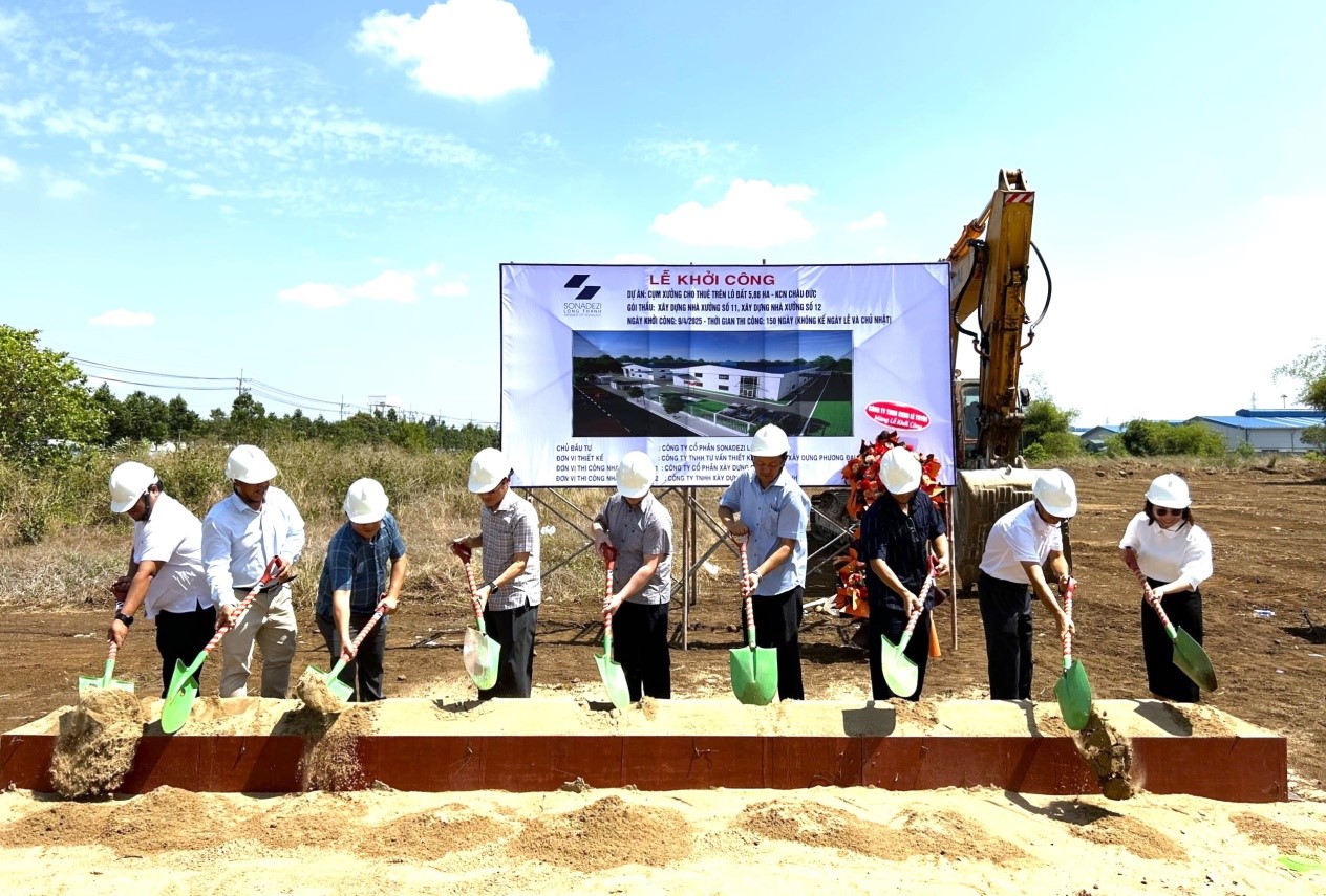 Sonadezi Long Thành mở rộng đầu tư nhà xưởng gần cảng biển và sân bay Long Thành.- Ảnh 1.