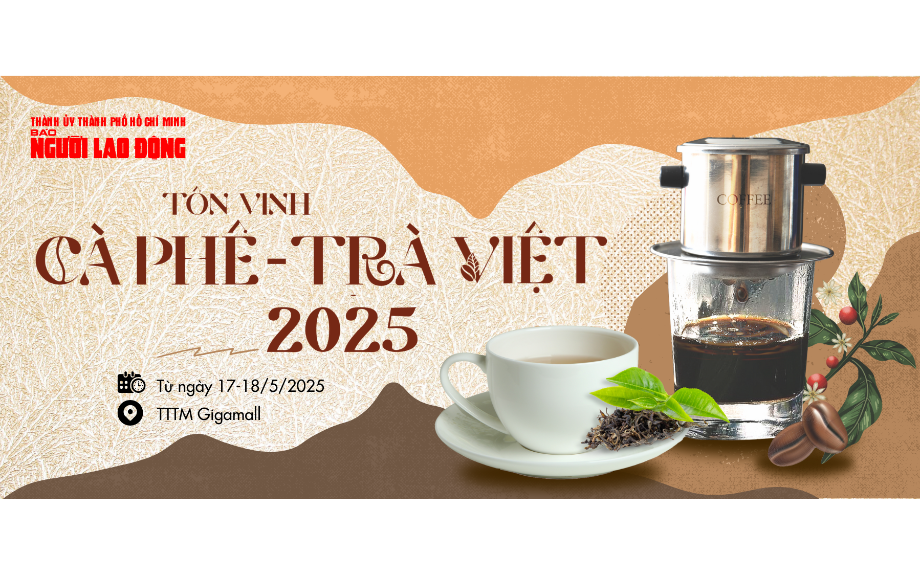 "Tôn vinh cà phê – trà Việt": Đòn bẩy cho ngành nông sản chủ lực