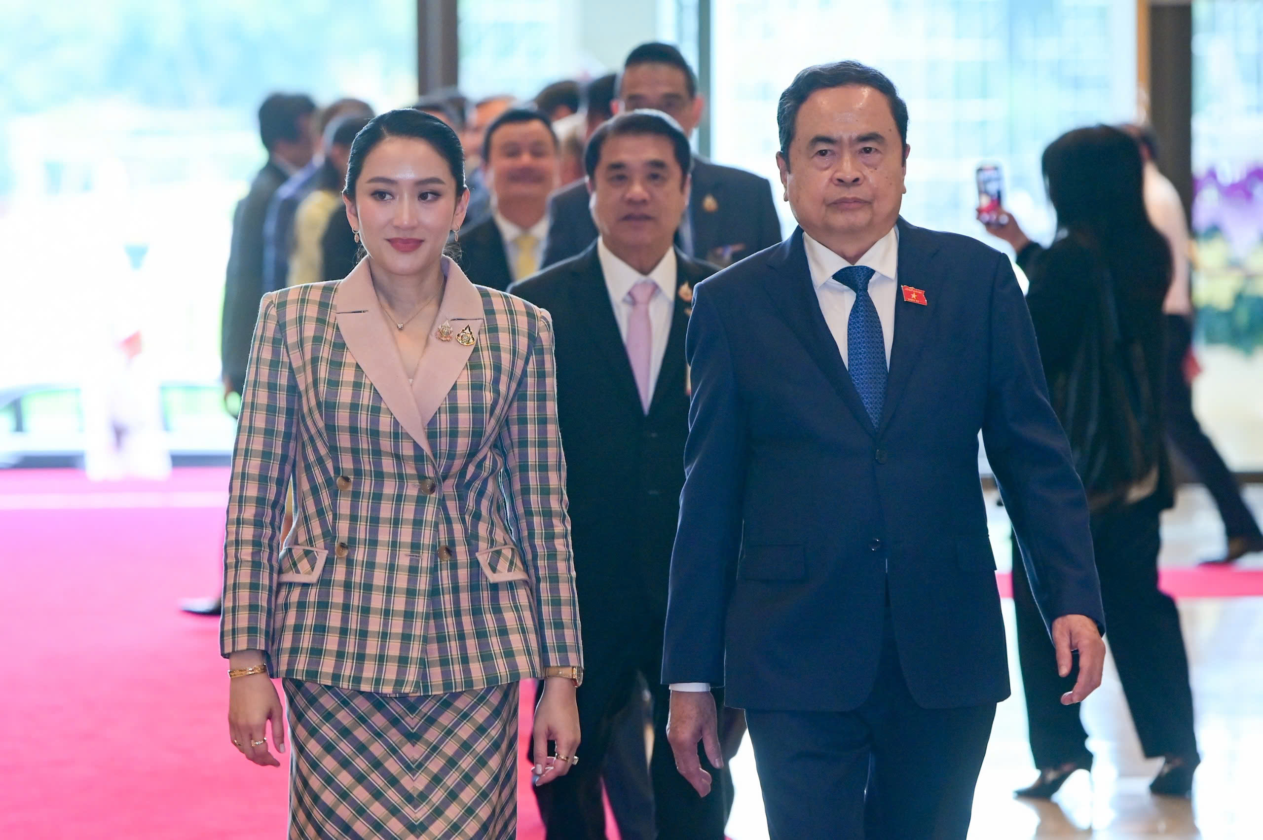 Chủ tịch Quốc hội Trần Thanh Mẫn hội kiến Thủ tướng Thái Lan- Ảnh 2.