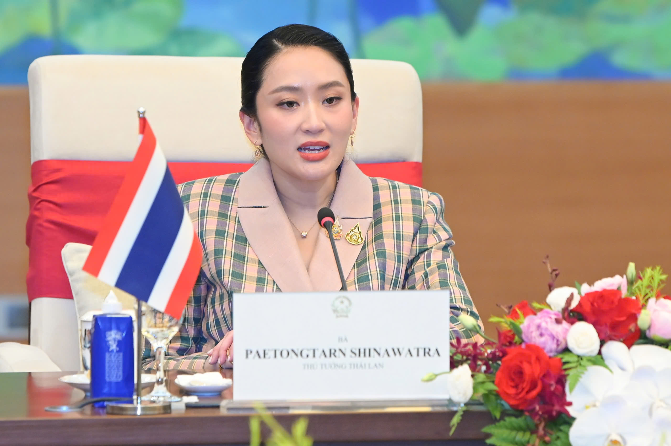 Chủ tịch Quốc hội Trần Thanh Mẫn hội kiến Thủ tướng Thái Lan- Ảnh 7.
