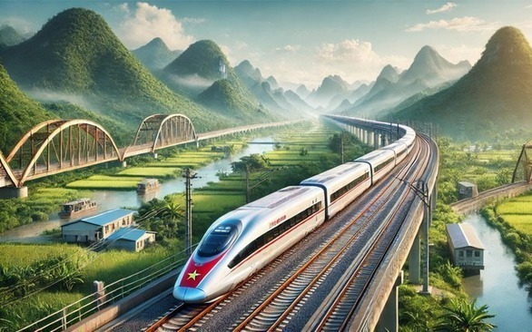 Phó Thủ tướng chỉ đạo xem xét đề xuất làm đường sắt tốc độ cao của Vinspeed