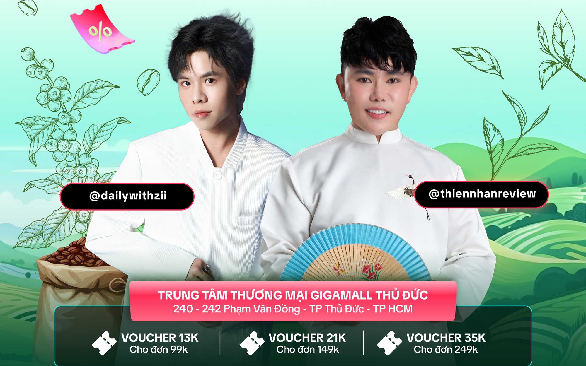 Livestream 4 giờ cà phê – trà Việt: Gần 50 sản phẩm cùng hàng loạt ưu đãi chỉ có 1 lần