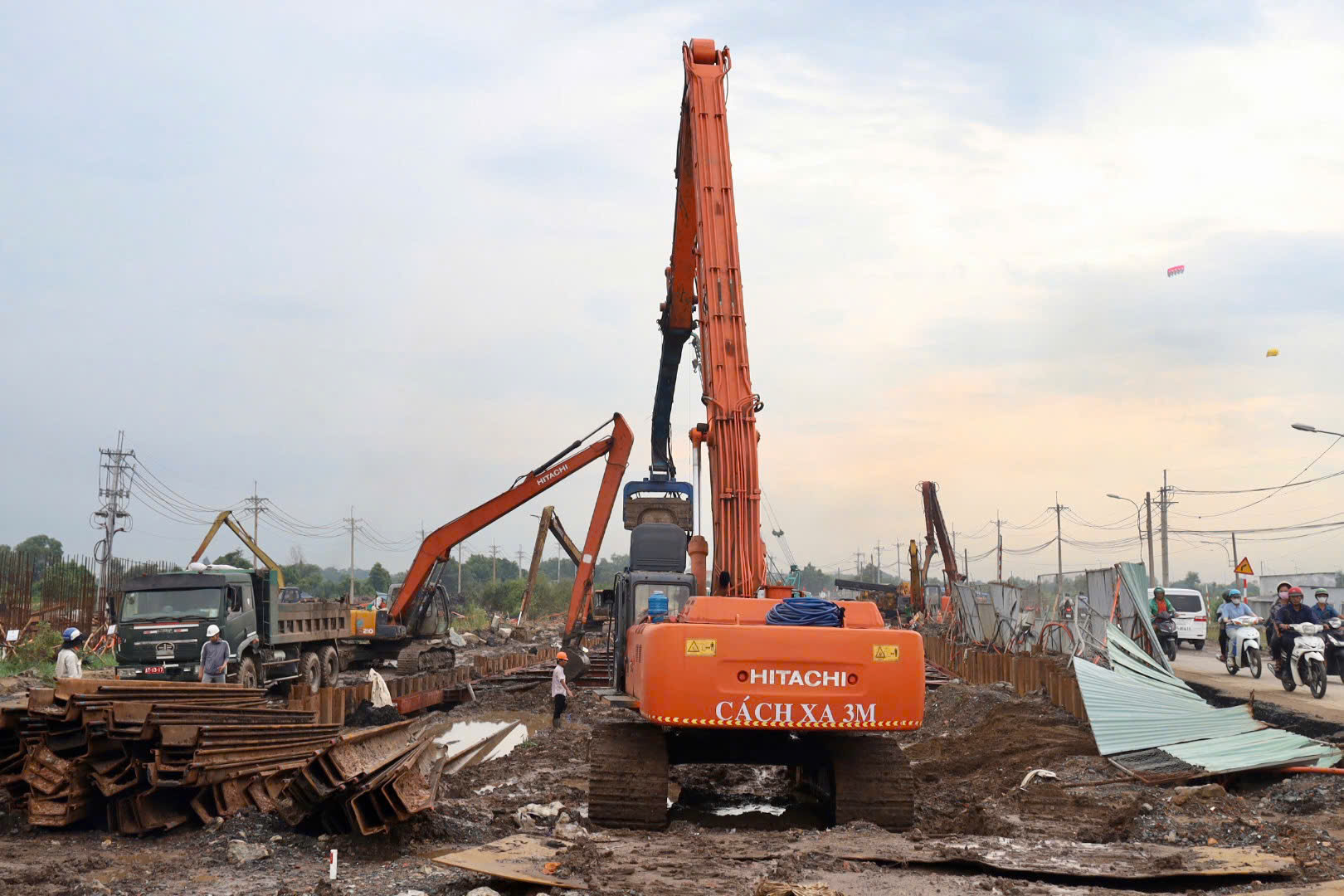 Cận cảnh tiến độ bấp bênh ở Vành đai 3 phía Tây- Ảnh 5.