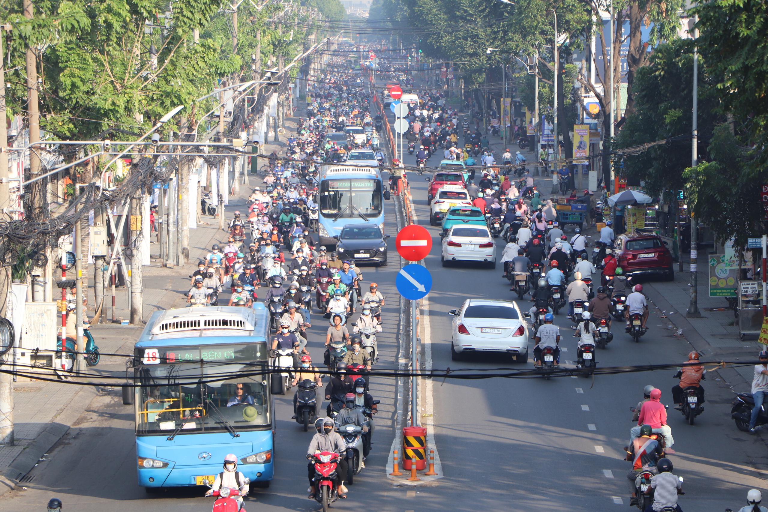 Đường Quang Trung, Gò Vấp: "Điểm đen" liên tục tai nạn chết người- Ảnh 1.