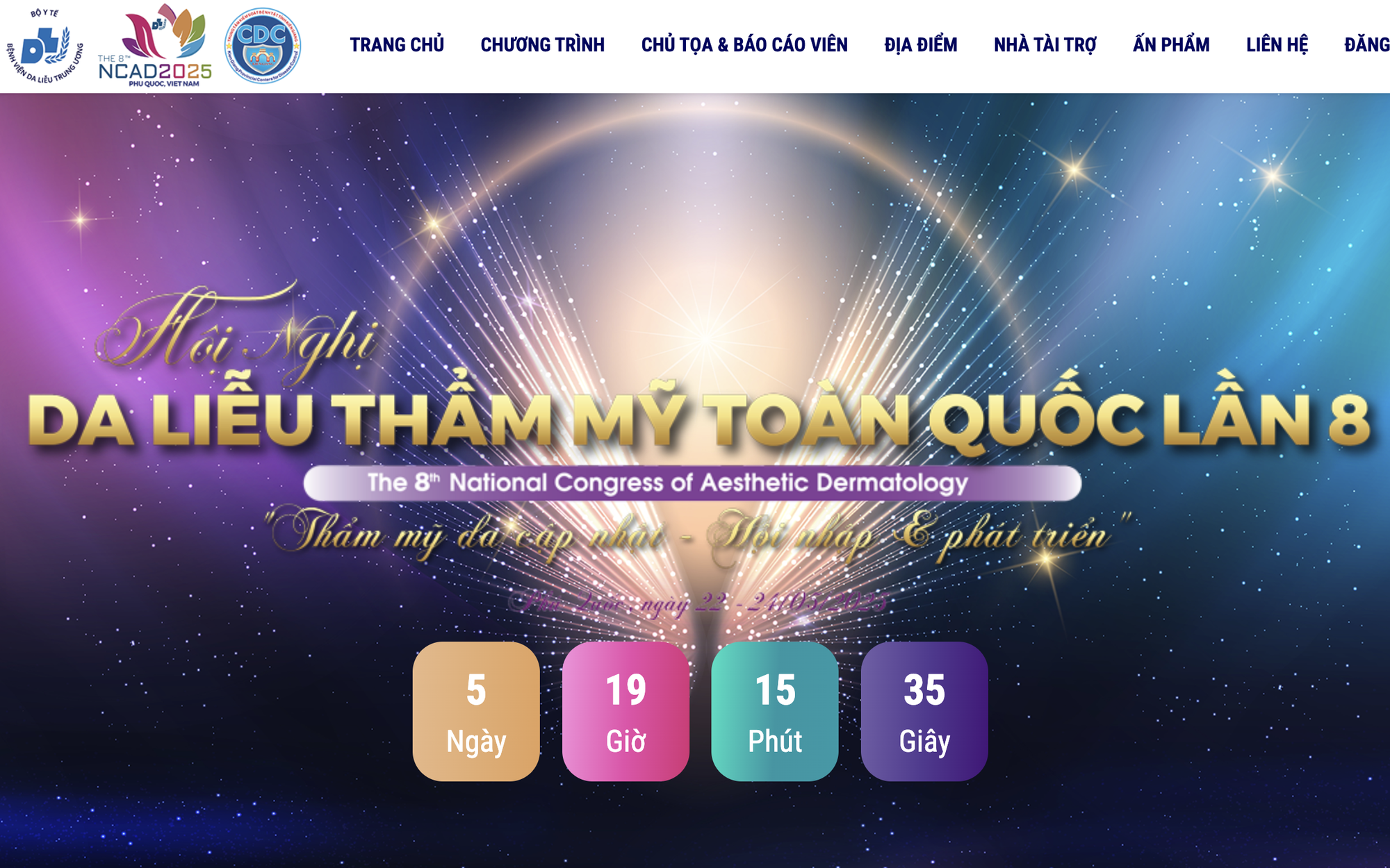 Hội nghị Da liễu Thẩm mỹ toàn quốc lần thứ 8 sẽ diễn ra tại Phú Quốc
