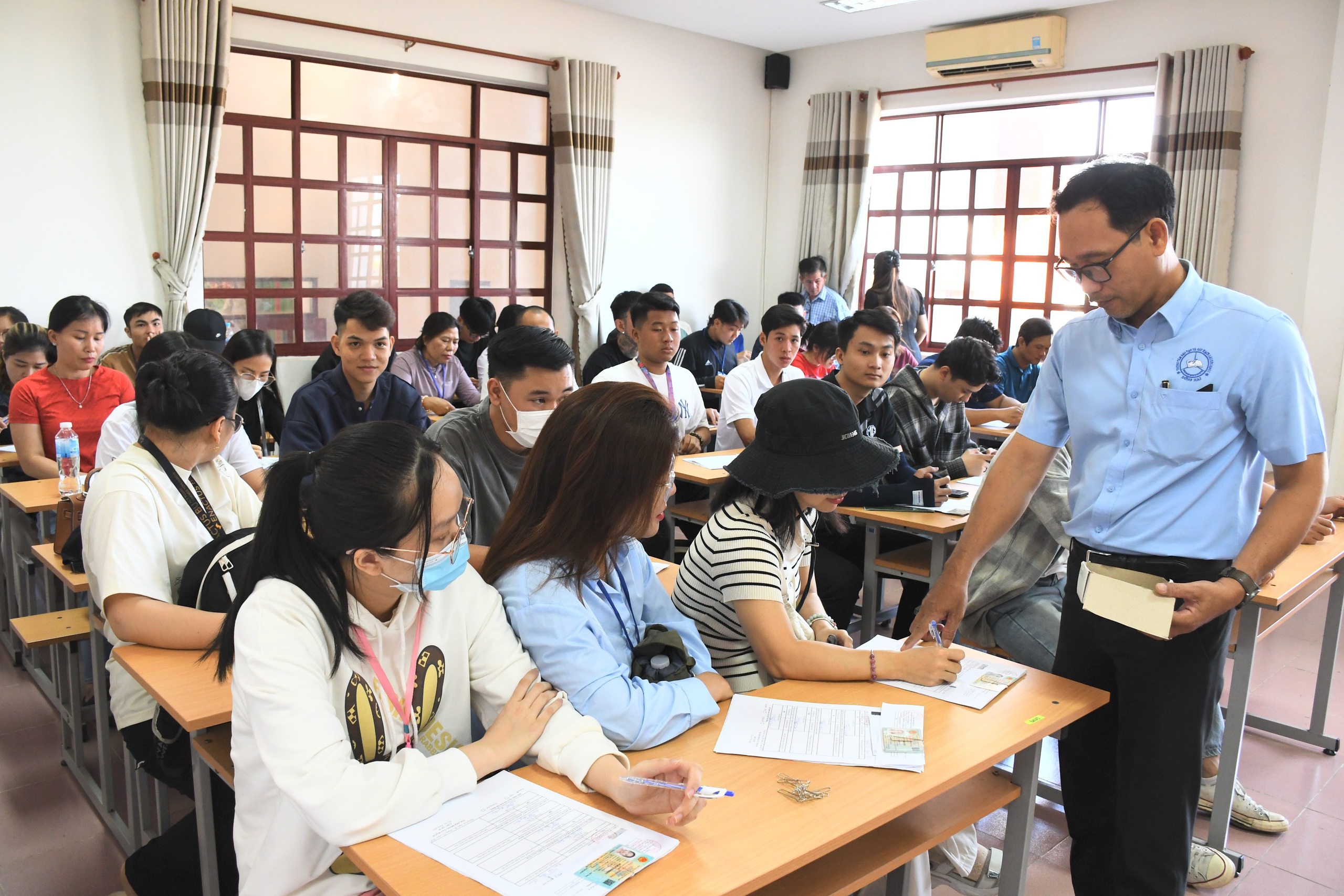 Hình ảnh Công an Đồng Nai lần đầu tổ chức kỳ thi sát hạch lái ô tô- Ảnh 6.