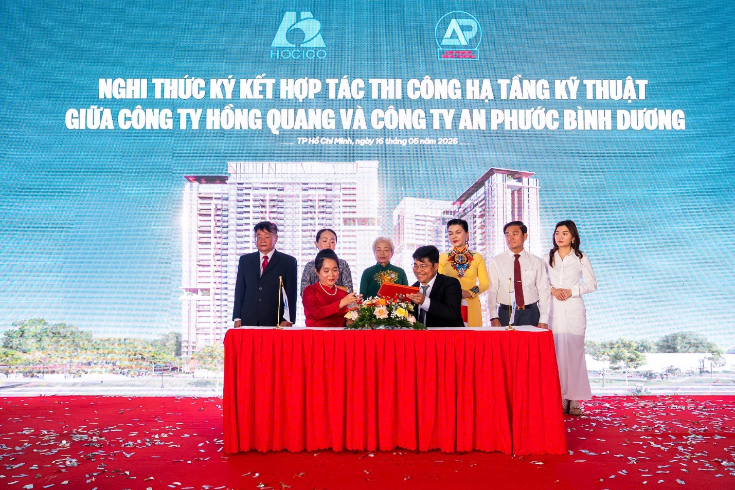 Lễ K&yacute; kết hợp t&aacute;c & khởi c&ocirc;ng x&acirc;y dựng L&ocirc; 13A thuộc khu chức năng số 13 KĐT mới Nam TP HCM- Ảnh 3.