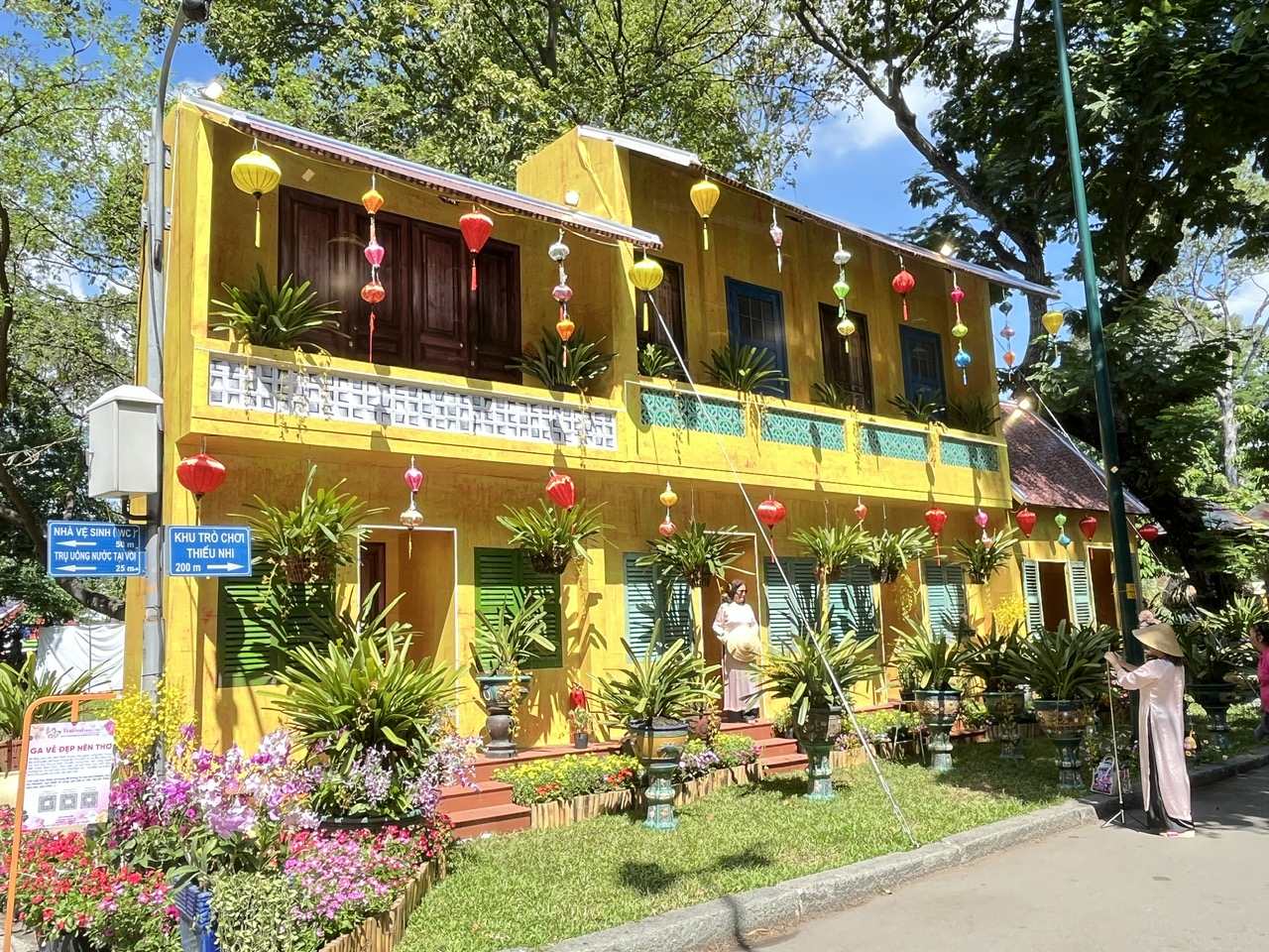 Lễ hội hoa lan ho&agrave;nh tr&aacute;ng nhất TP HCM: C&oacute; g&igrave; ở "Chuyến t&agrave;u đa sắc" năm nay? - Ảnh 4.