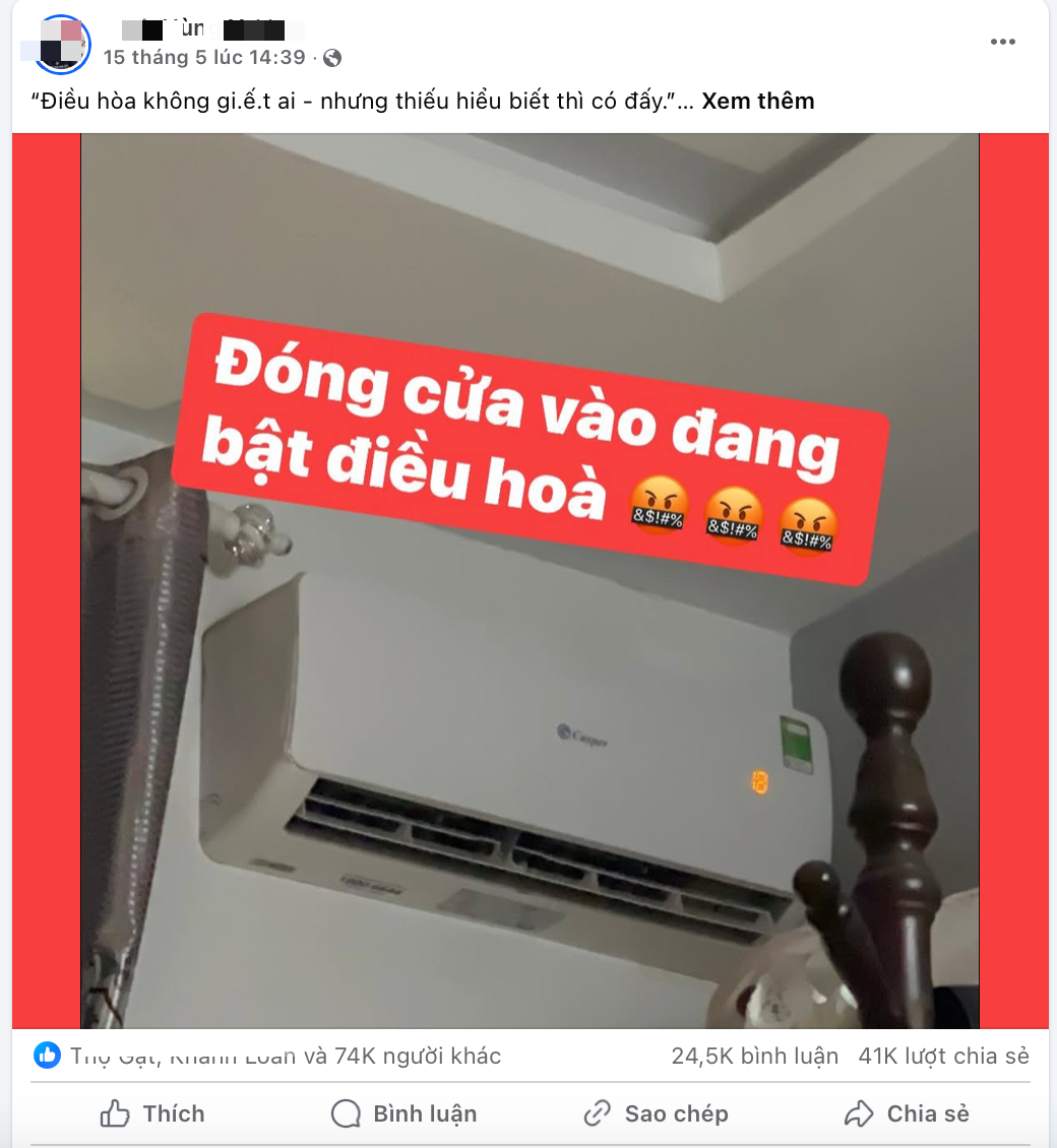 Nằm điều h&ograve;a dẫn đến t&iacute;ch tụ CO₂, thiếu oxy: Sự thật thế n&agrave;o?- Ảnh 1.