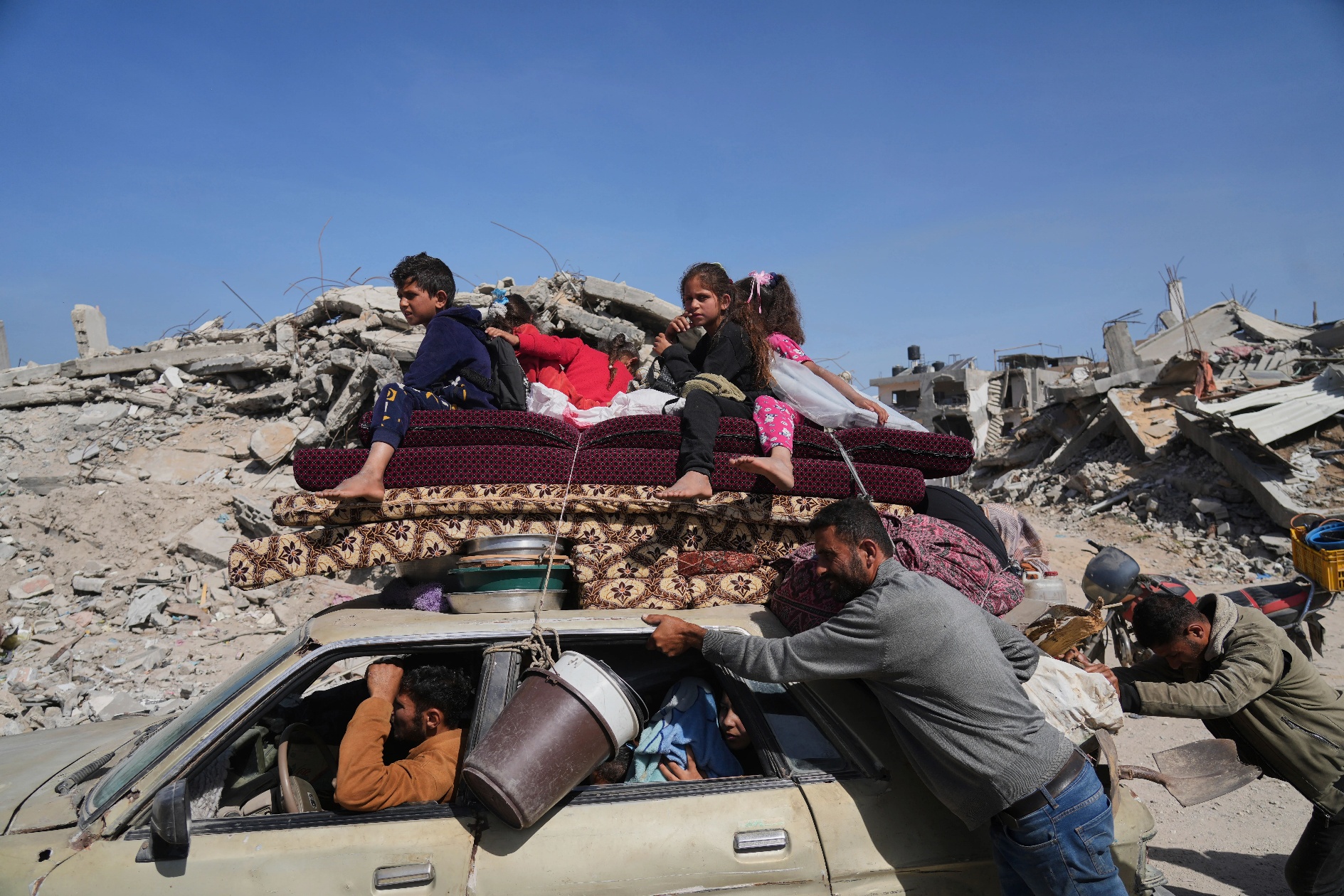 Thực hư kế hoạch Mỹ định di dời 1 triệu dân Gaza sang Libya- Ảnh 1.
