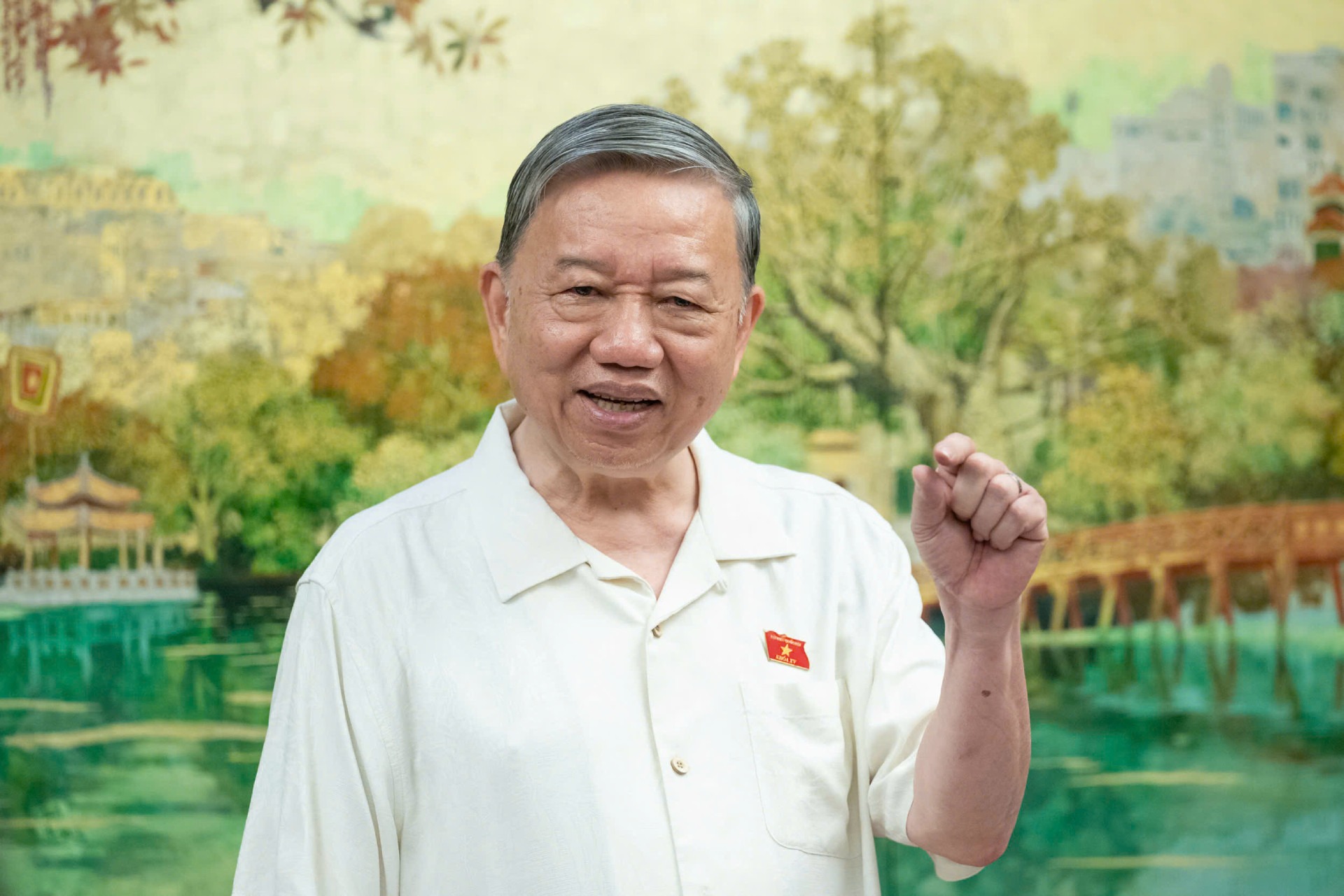 Tổng B&iacute; thư T&ocirc; L&acirc;m chỉ r&otilde; những bất cập 
của Luật Đấu thầu l&agrave;m chậm sự ph&aacute;t triển- Ảnh 3.