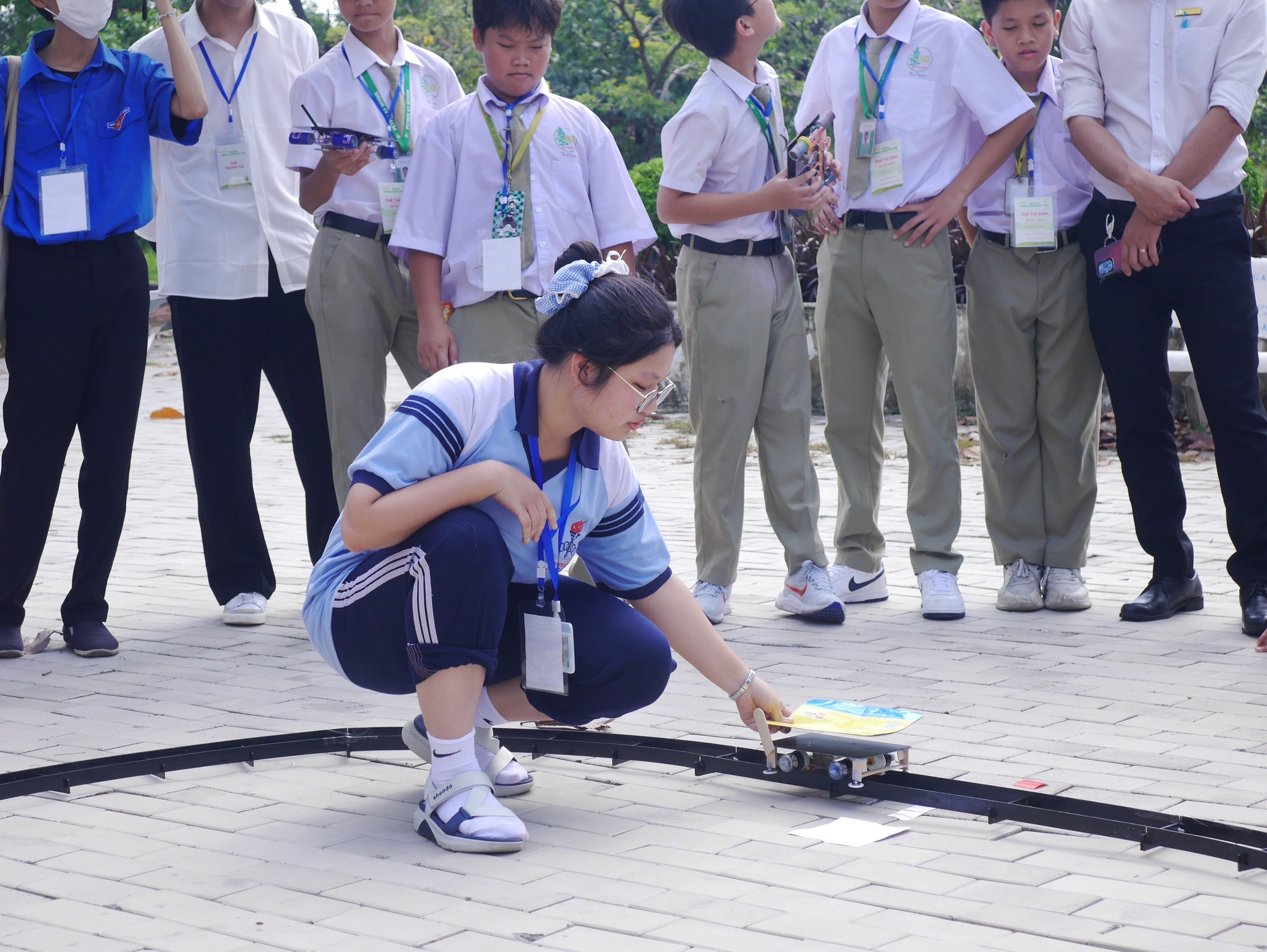 Học sinh TP HCM khám phá vũ trụ, trải nghiệm làm sinh viên- Ảnh 8.