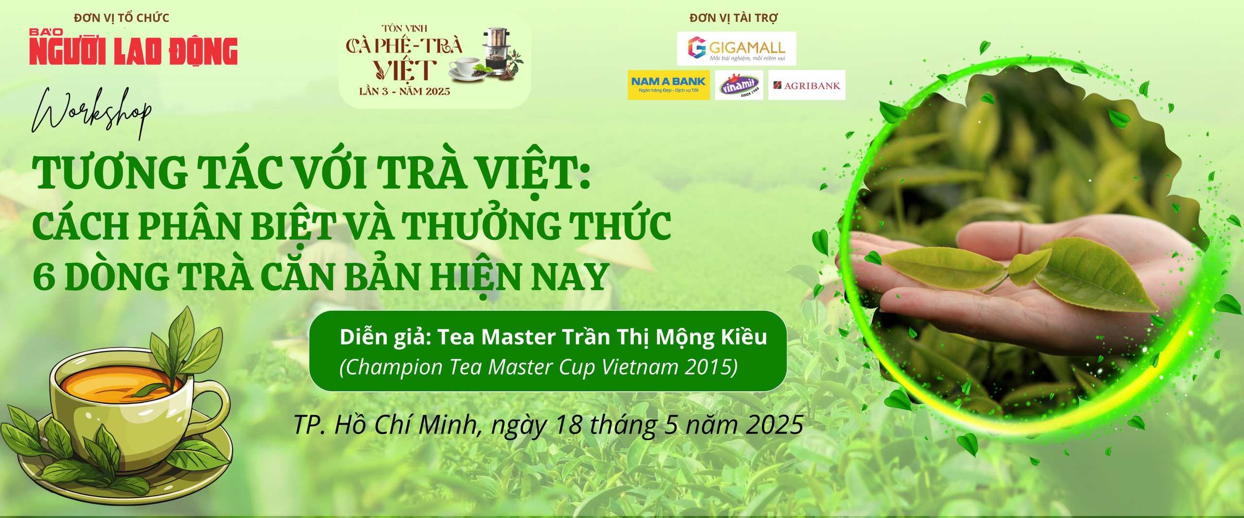 Workshop cà phê và trà: Hành trình đa giác quan, lan tỏa giá trị văn hóa- Ảnh 12.