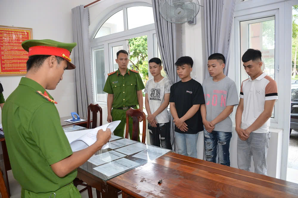 Bắt giữ nhóm thanh niên "hỗn chiến" ở Quảng Nam- Ảnh 1.