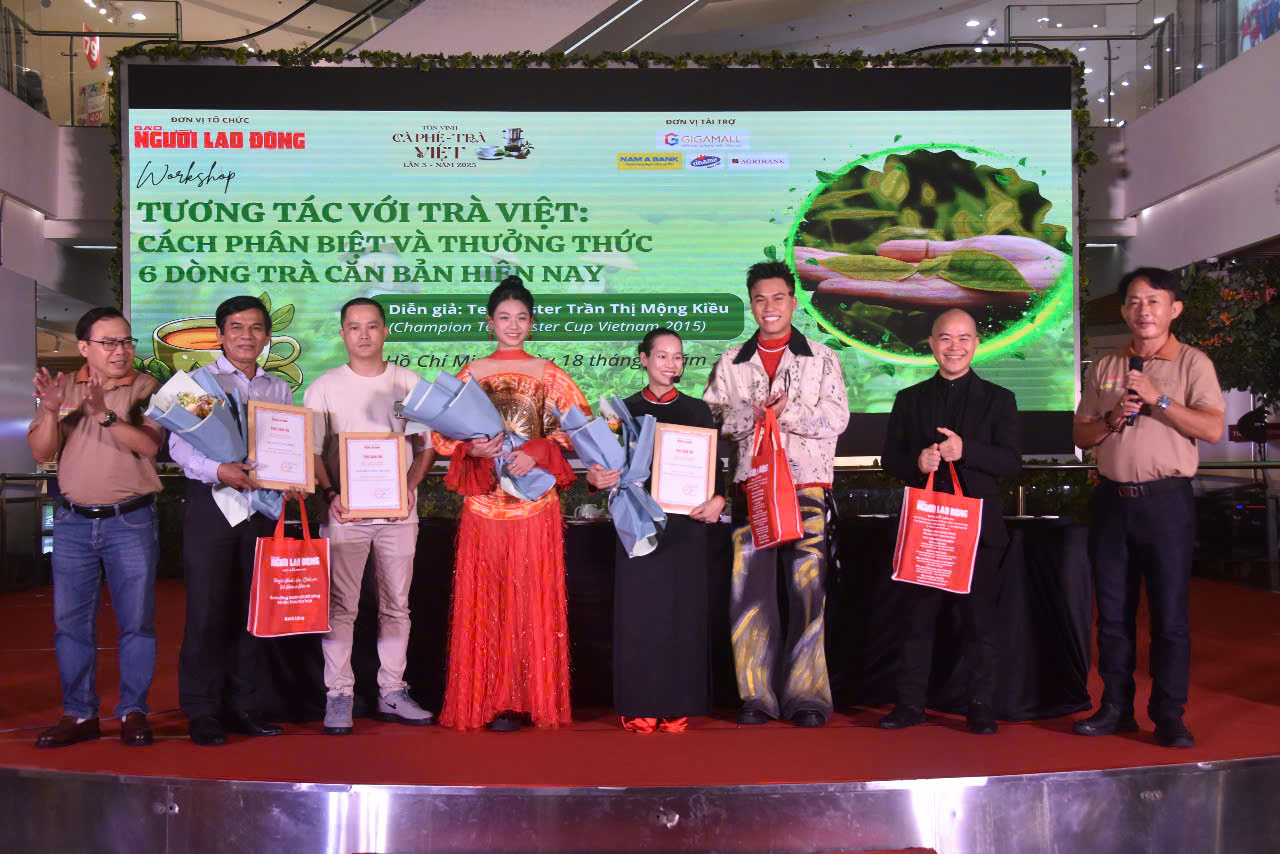 Workshop cà phê và trà: Hành trình đa giác quan, lan tỏa giá trị văn hóa- Ảnh 18.
