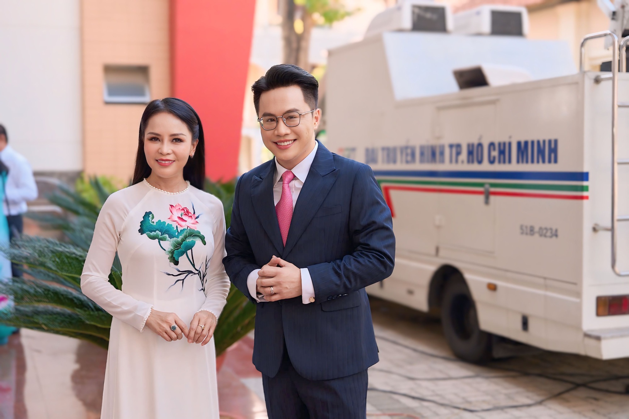 MC Tấn T&agrave;i, Quỳnh Tr&acirc;m &ndash; Bộ đ&ocirc;i tạo dấu ấn đẹp- Ảnh 1.