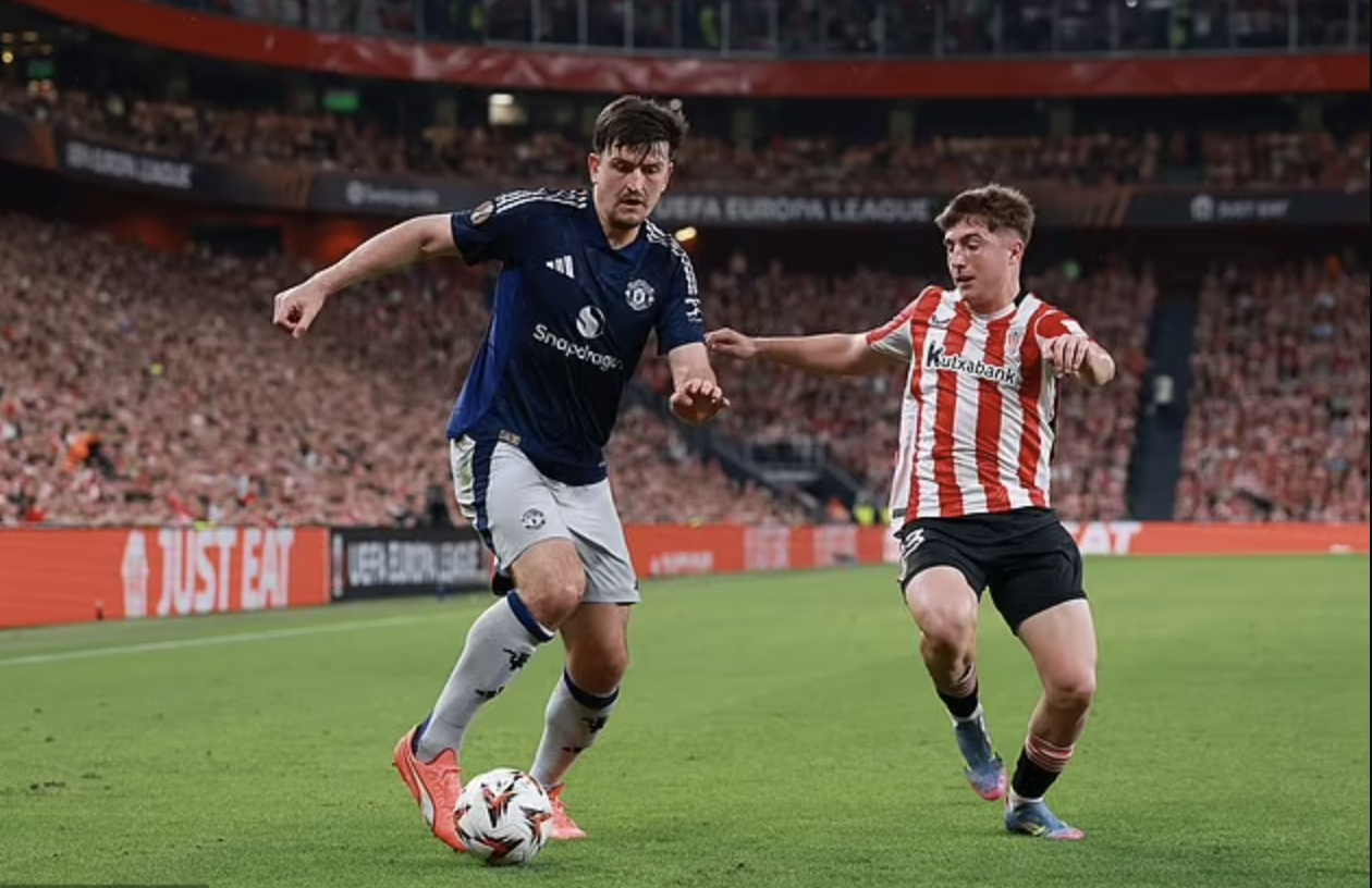Harry Maguire kiến tạo kh&oacute; tin, đ&aacute; c&aacute;nh cực kh&eacute;t tại Europa League - Ảnh 1.