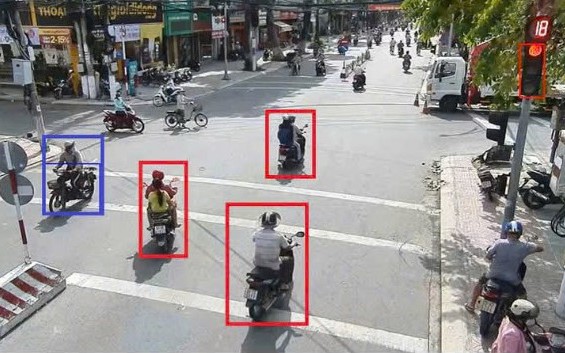 Xe máy vi phạm cũng khó thoát phạt nguội