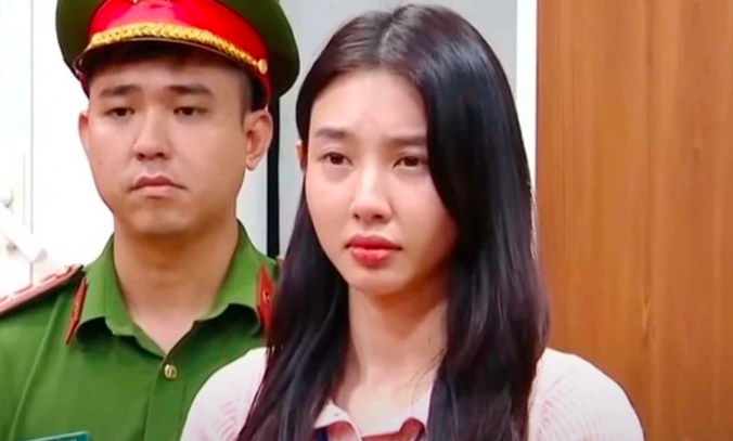 Hoa hậu Nguyễn Th&uacute;c Th&ugrave;y Ti&ecirc;n khai g&igrave; tại cơ quan c&ocirc;ng an?- Ảnh 1.