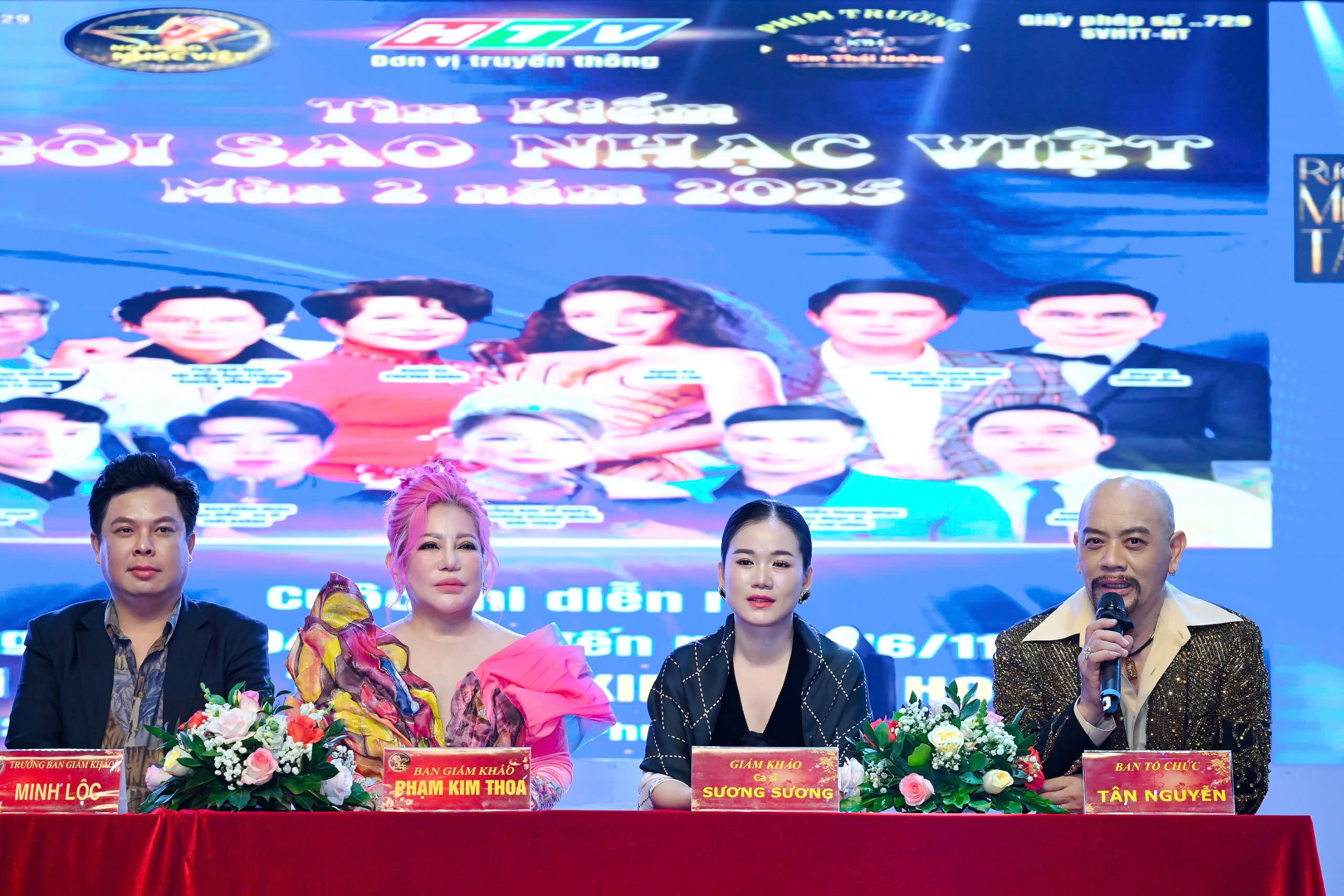 Á quân Tân Nguyễn Ngồi giám khảo cuộc thi Ngôi sao nhạc Việt 2025. - Ảnh 3.