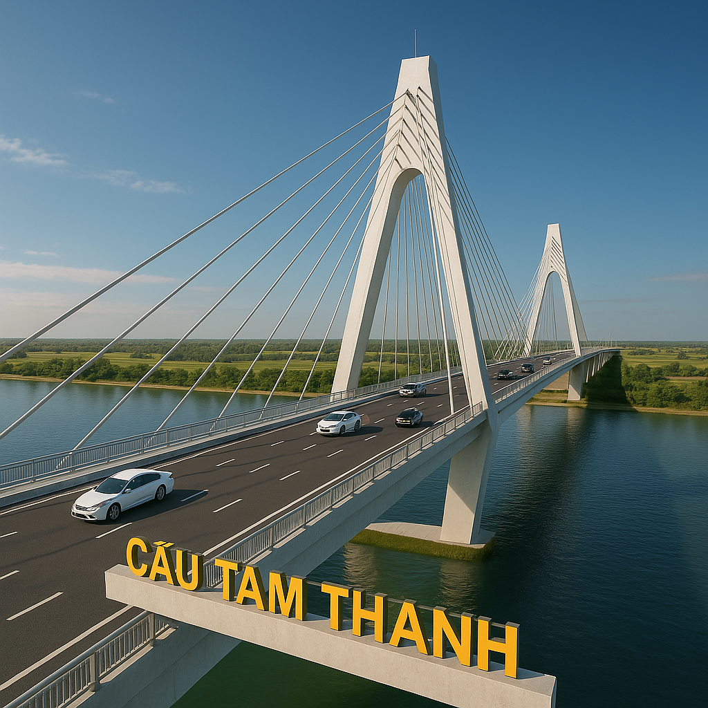 Quảng Nam thi tuyển kiến trúc cầu 400 tỉ, giải nhất 120 triệu - Ảnh 1.