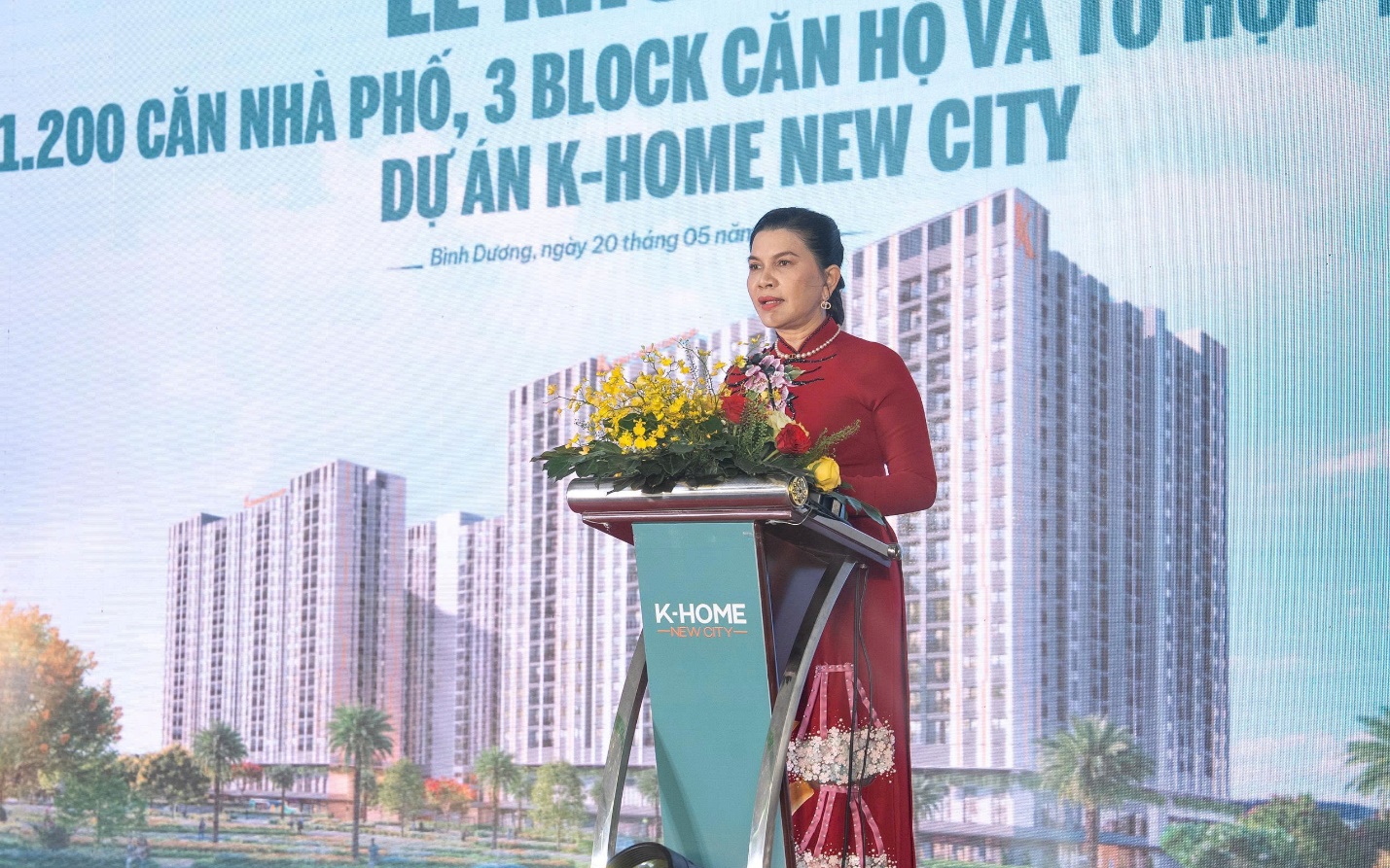 Kim Oanh Land khởi công 1.200 căn nhà phố, 3 block căn hộ và tổ hợp thể thao dự án K-Home New City