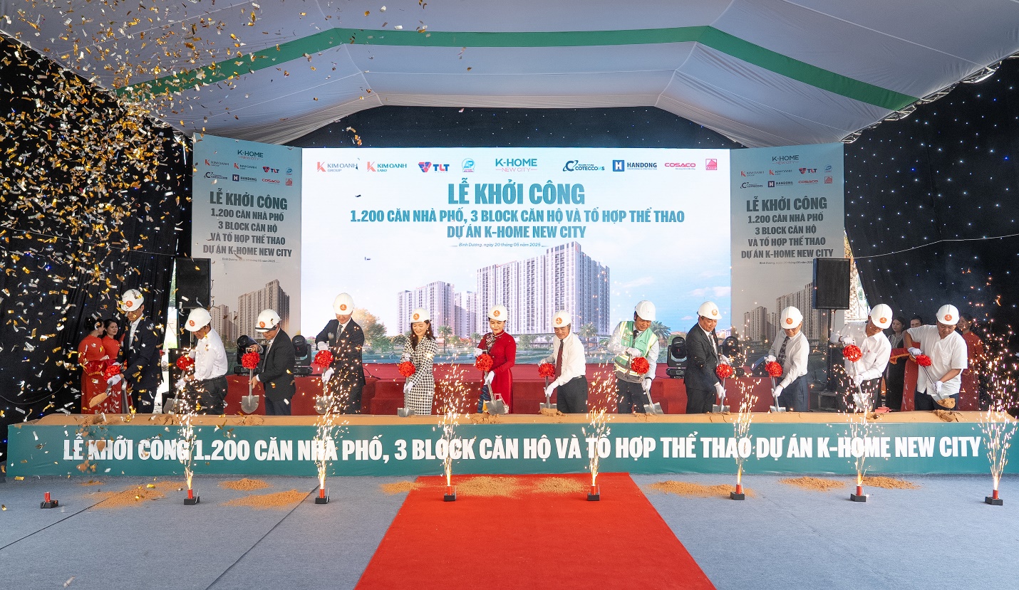 Kim Oanh Land khởi công 1.200 căn nhà phố, 3 block căn hộ và tổ hợp thể thao dự án K-Home New City- Ảnh 4.