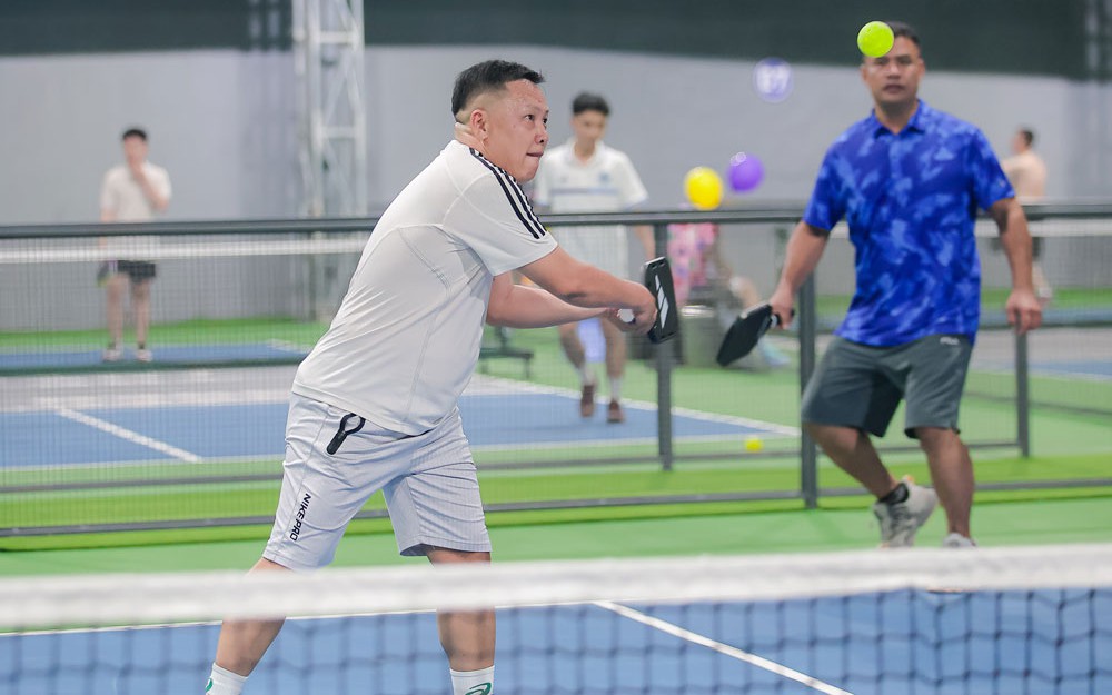 Sao Việt "đổ bộ" Giải Pickleball Báo Người Lao Động- Ảnh 4.