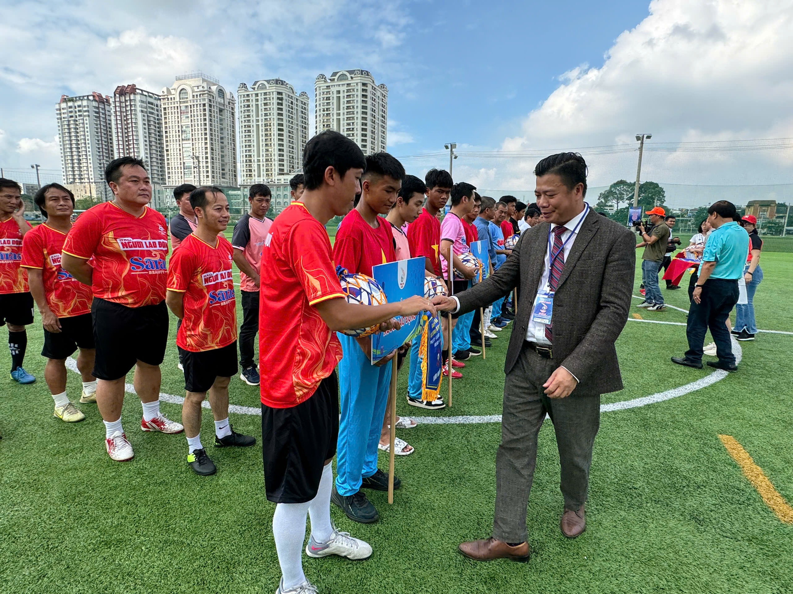 Khai mạc Giải bóng đá Press Cup 2025 - vòng loại phía Nam - Ảnh 2.
